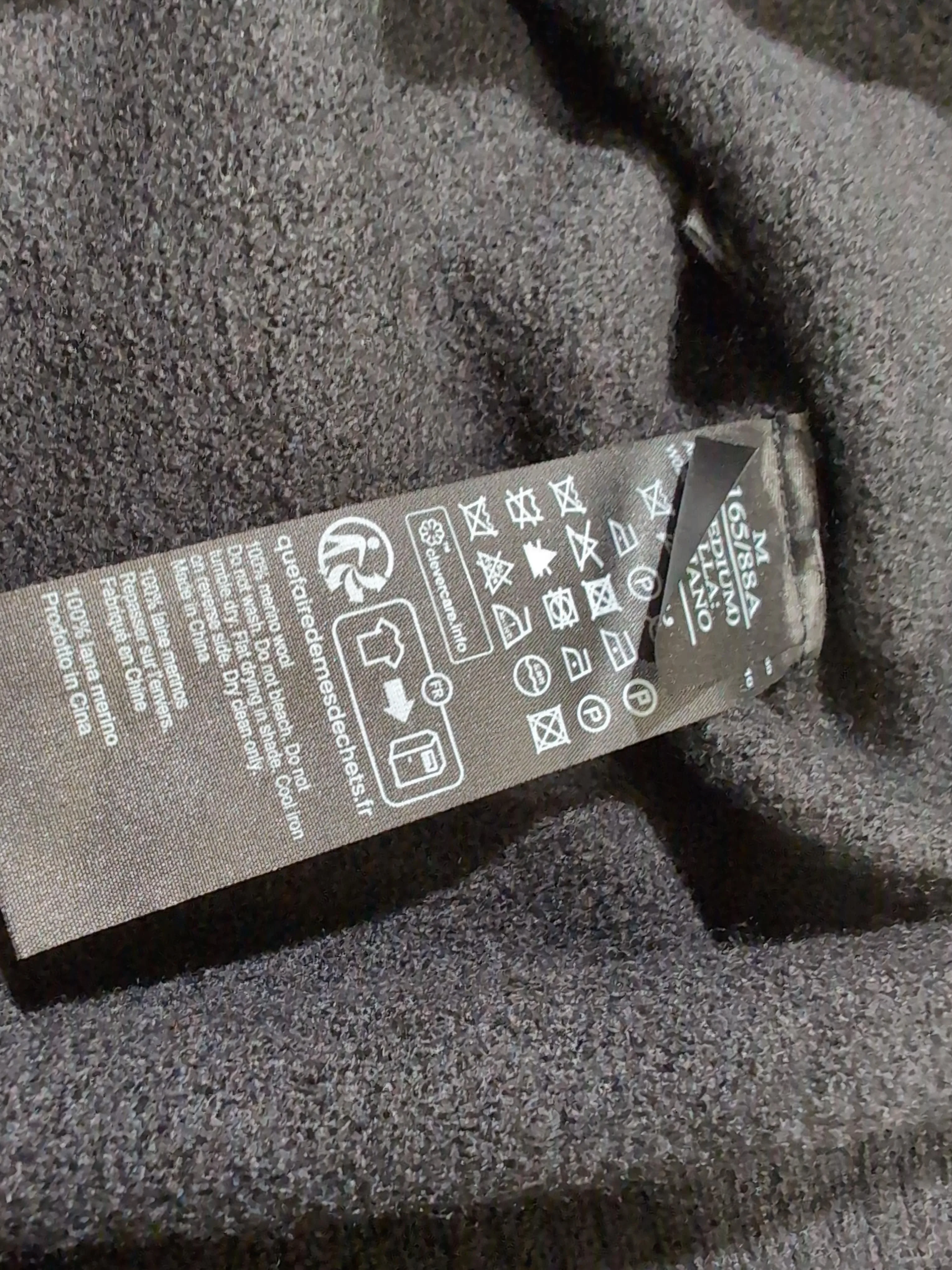 AllSaints Women's Cardigan M Black 100% Wool Round Neck Cardigan - Image 6