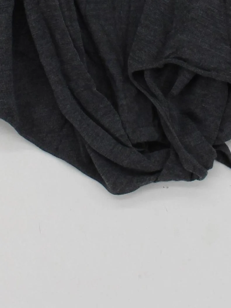 AllSaints Women's Cardigan S Grey 100% Wool V-Neck Cardigan - Image 4
