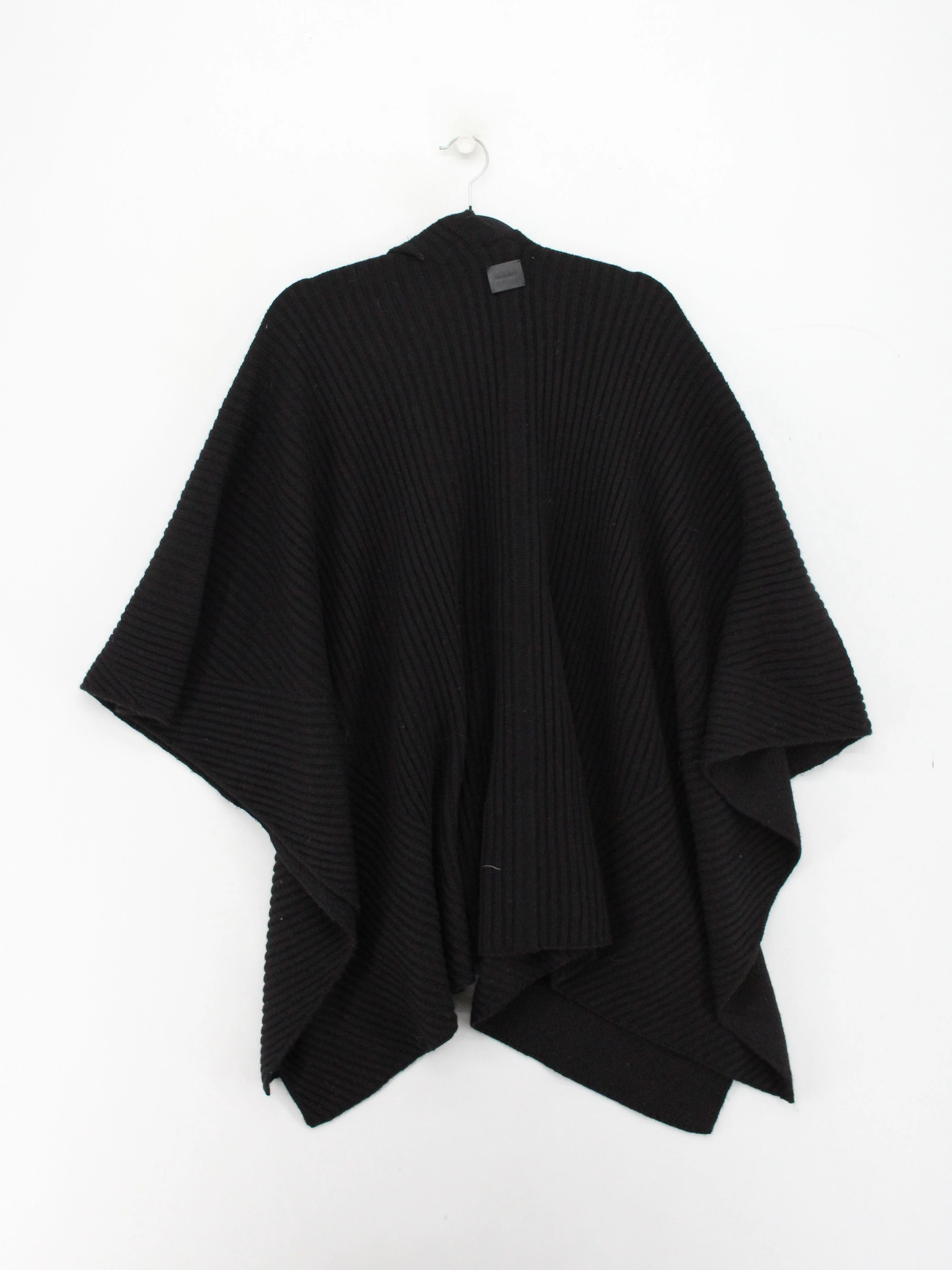 AllSaints Women's Coat M Black Acrylic with Wool Anorak - Image 2