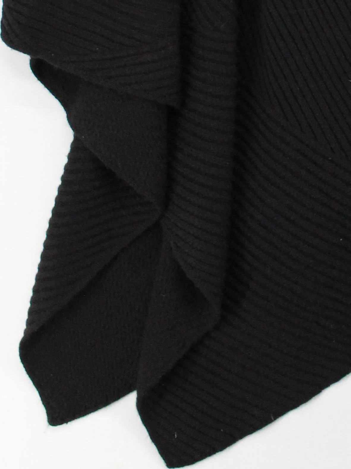 AllSaints Women's Coat M Black Acrylic with Wool Anorak - Image 4
