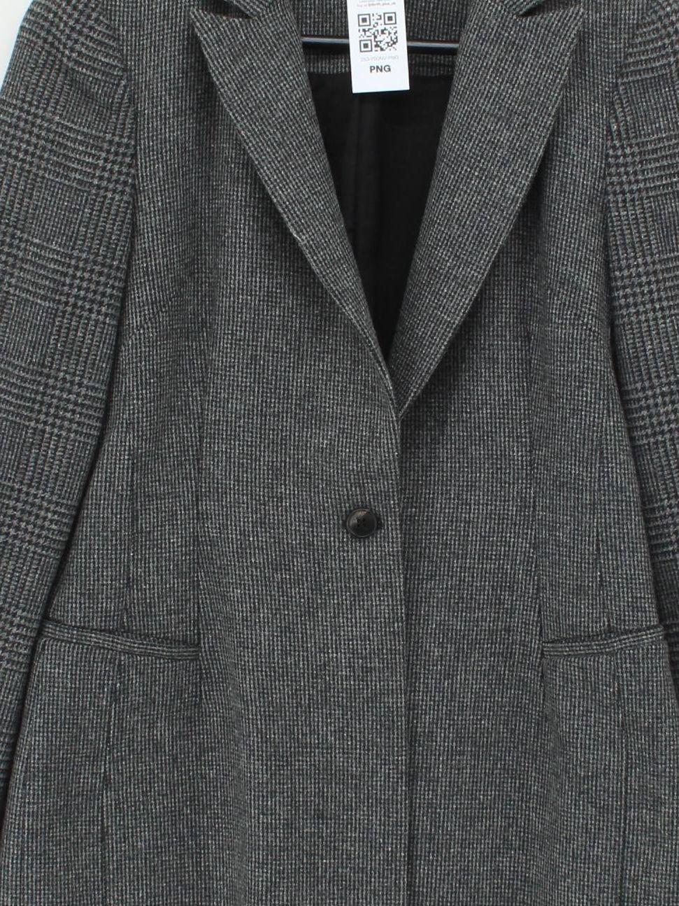AllSaints Women's Coat UK 10 Grey Wool - Image 3