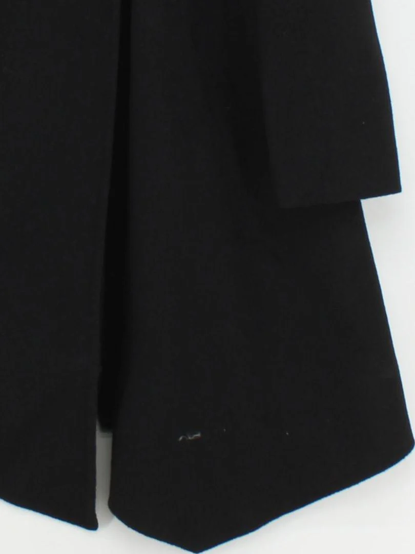 AllSaints Women's Coat UK 8 Black Wool with Polyester, Viscose, Acrylic Overcoat - Image 4