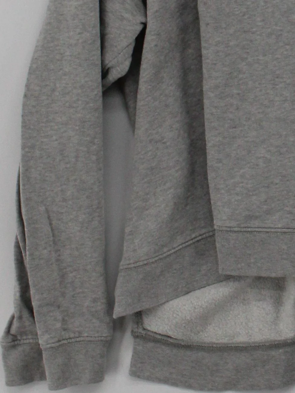 AllSaints Women's Hoodie L Grey 100% Cotton Pullover - Image 4