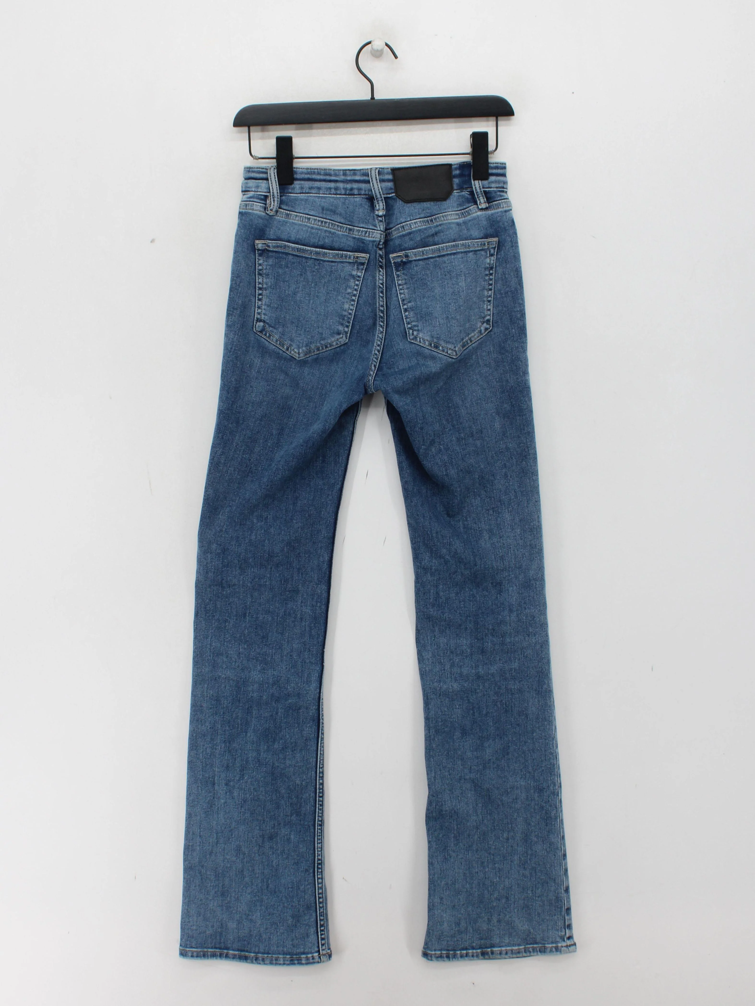 AllSaints Women's Jeans W 25 in Blue 100% Cotton Straight - Image 2