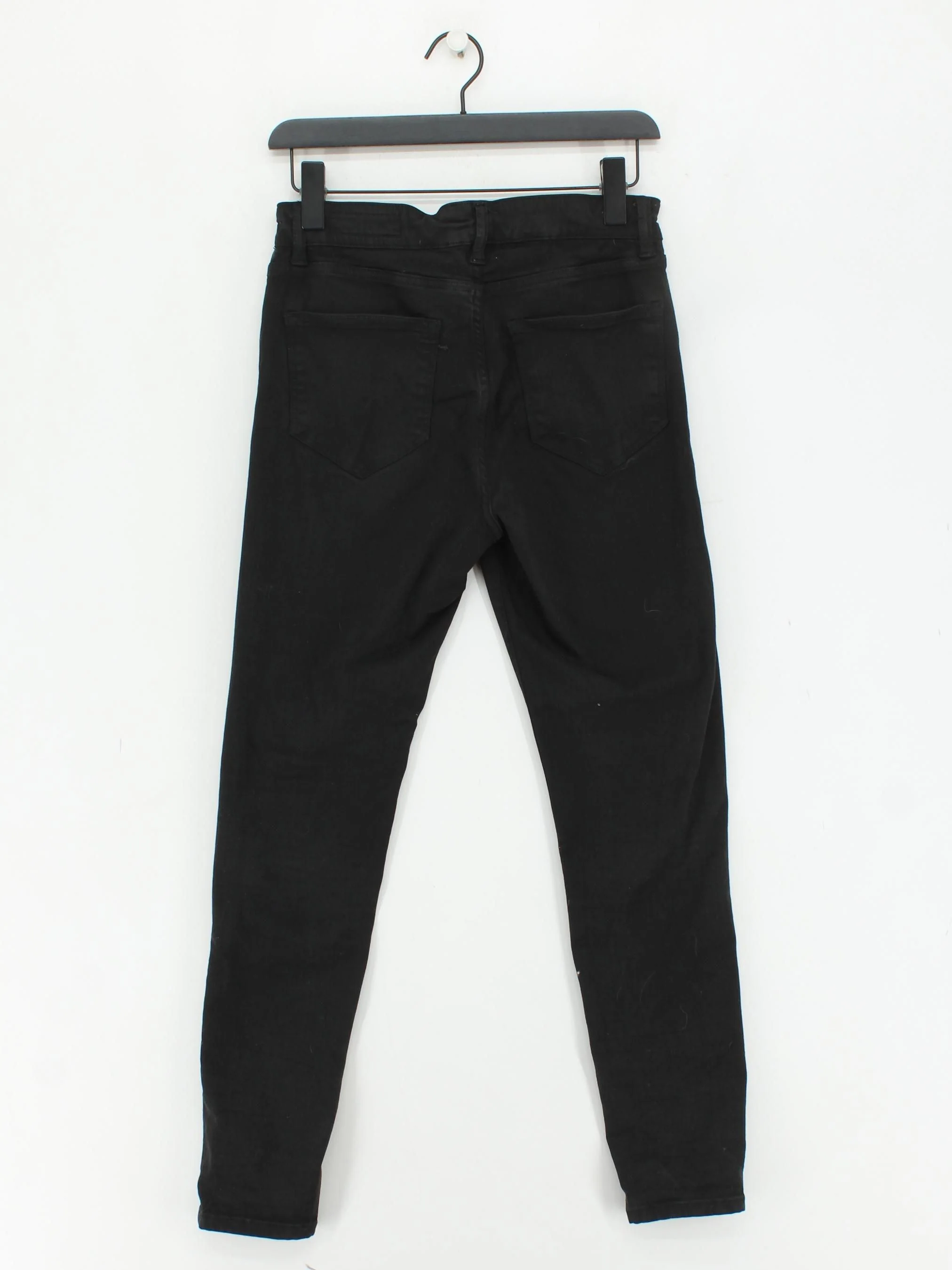 AllSaints Women's Jeans W 28 in Black Lyocell Modal - Image 2