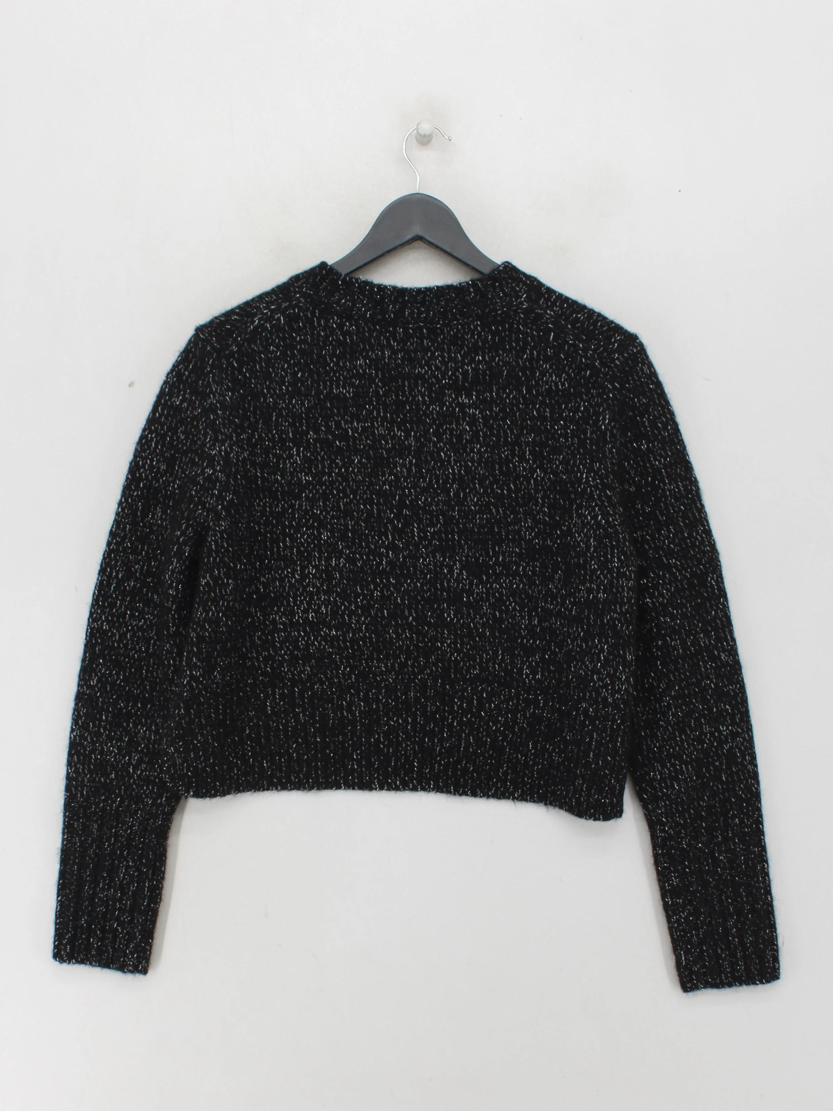 AllSaints Women's Jumper M Black Wool - Image 2
