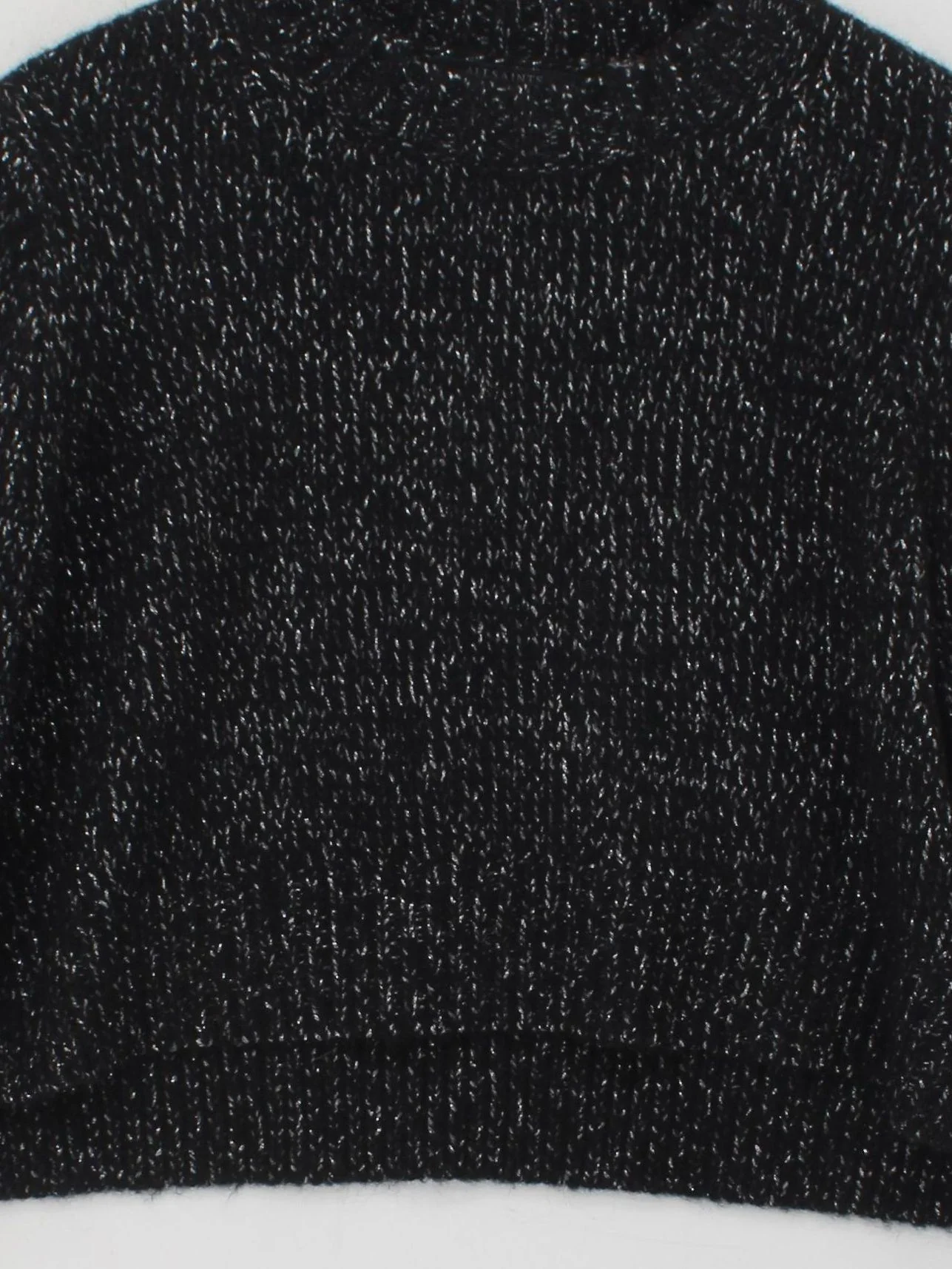 AllSaints Women's Jumper M Black Wool - Image 3