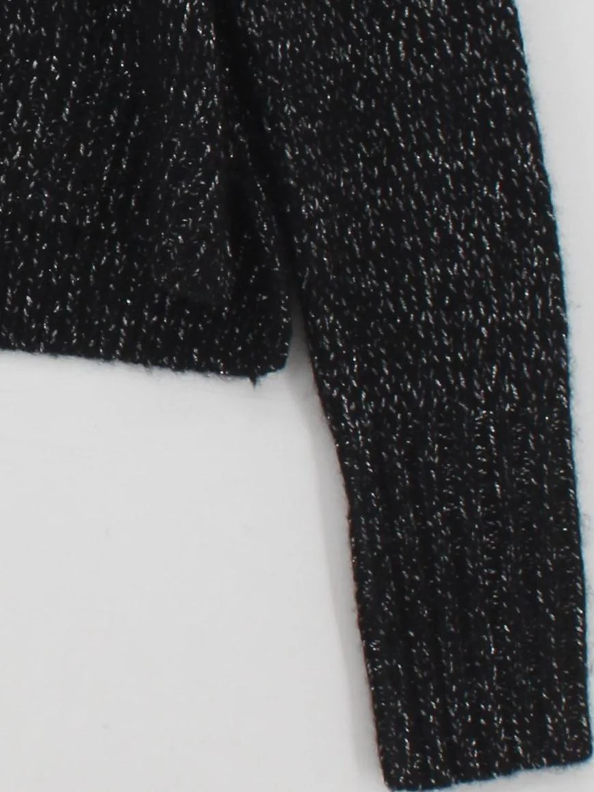 AllSaints Women's Jumper M Black Wool - Image 4