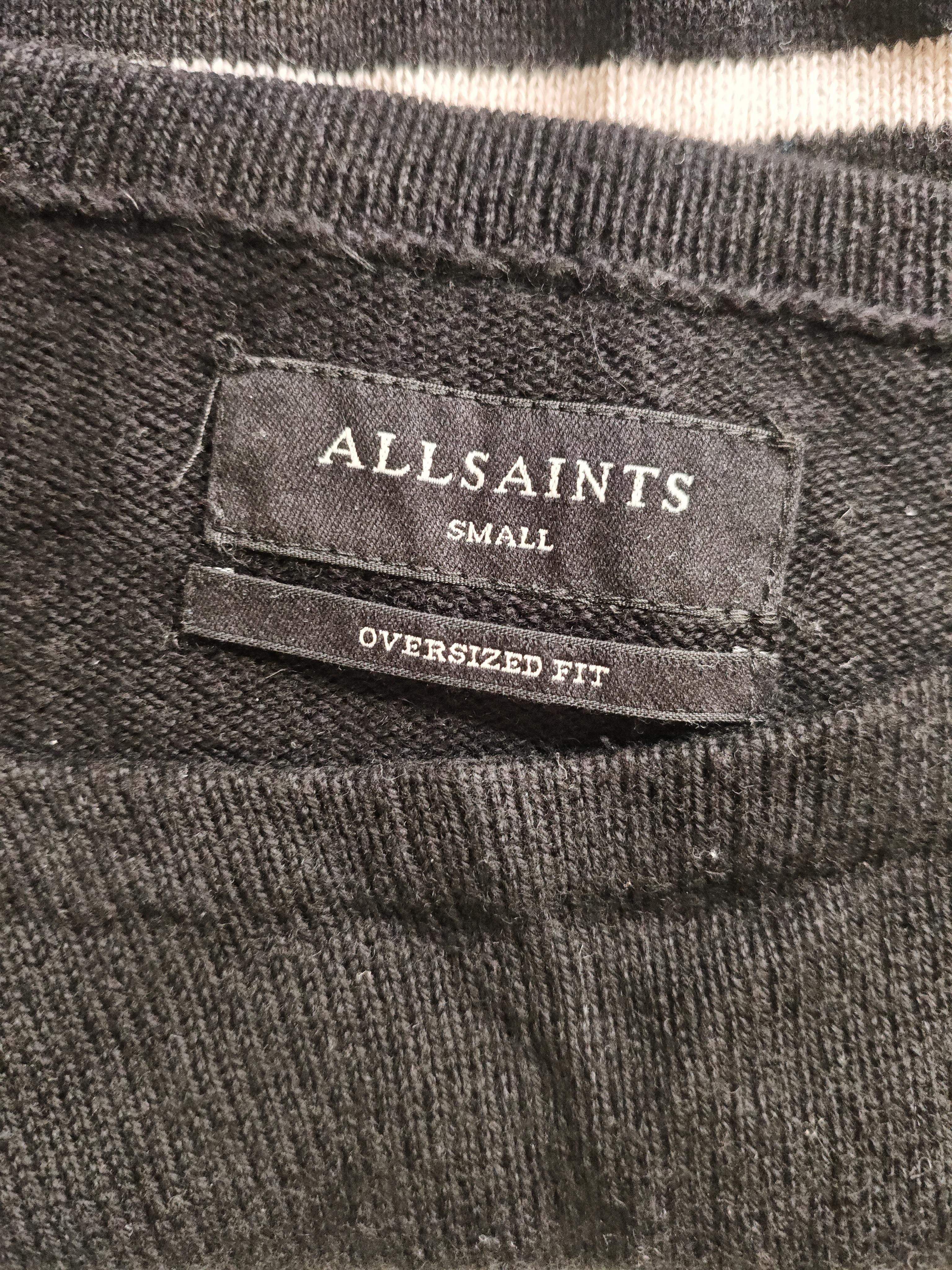 AllSaints Women's Jumper S Multi Cotton with Viscose, Wool Pullover - Image 5