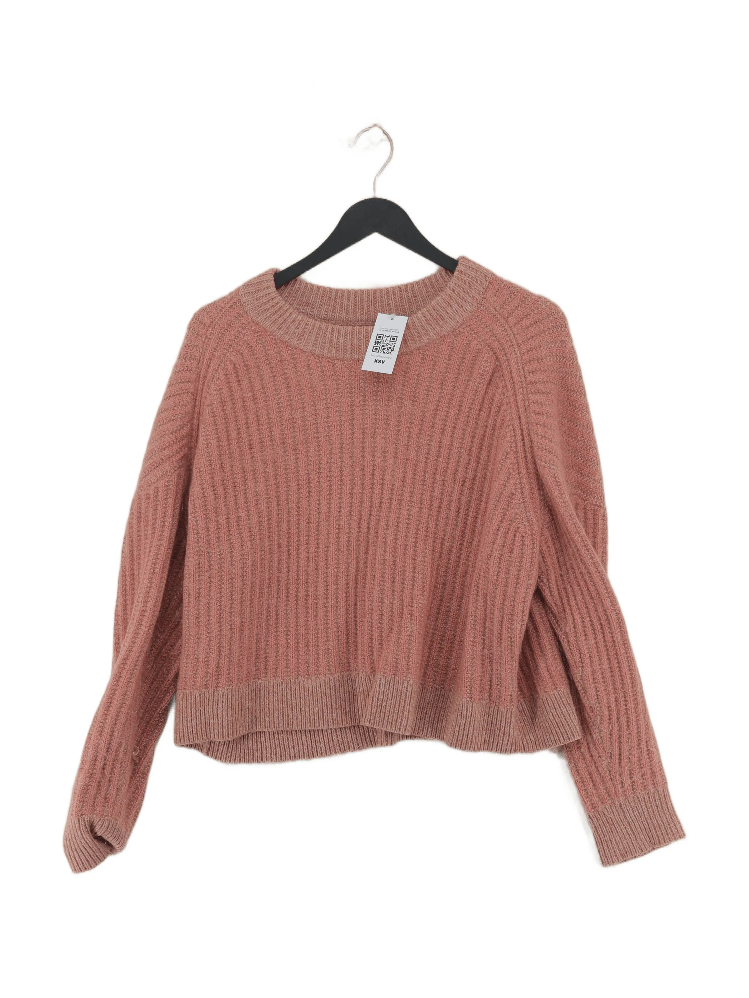 AllSaints Women's Jumper S Pink Mohair