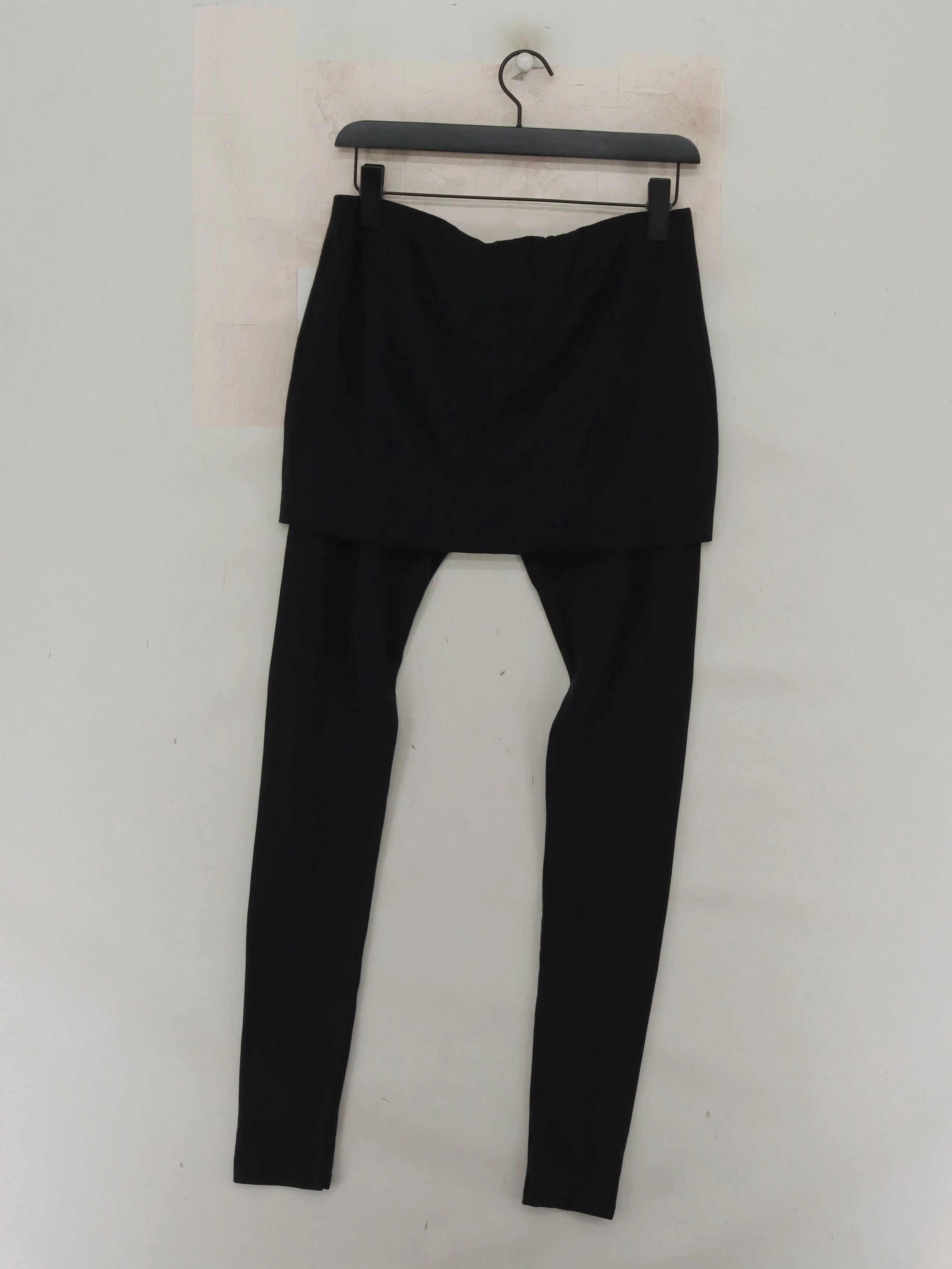 AllSaints Women's Leggings L Black Cotton New with tags - Image 2