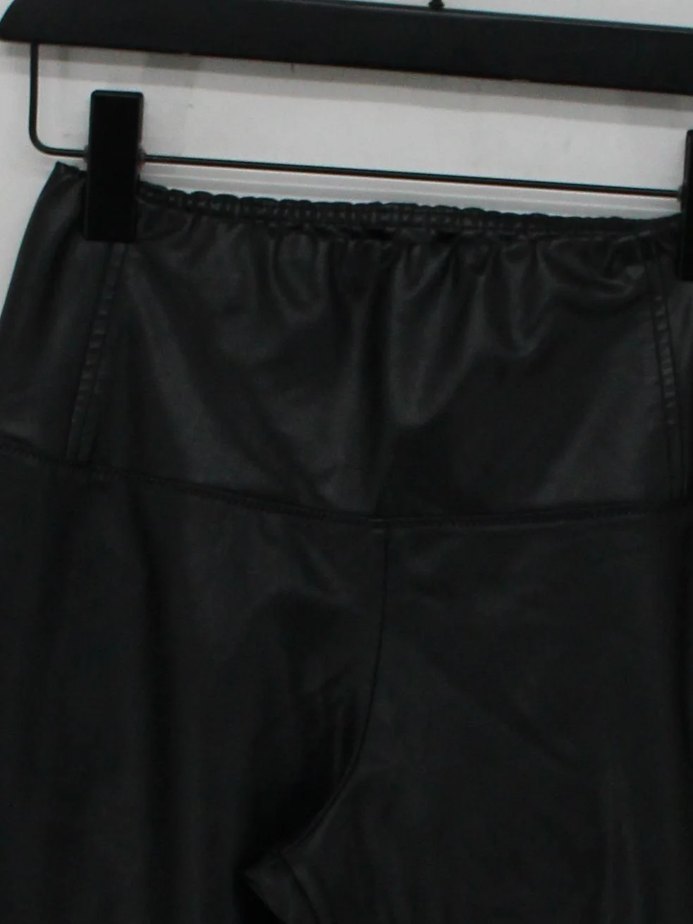 AllSaints Women's Leggings UK 12 Black Polyester with Polyamide Full length - Image 3