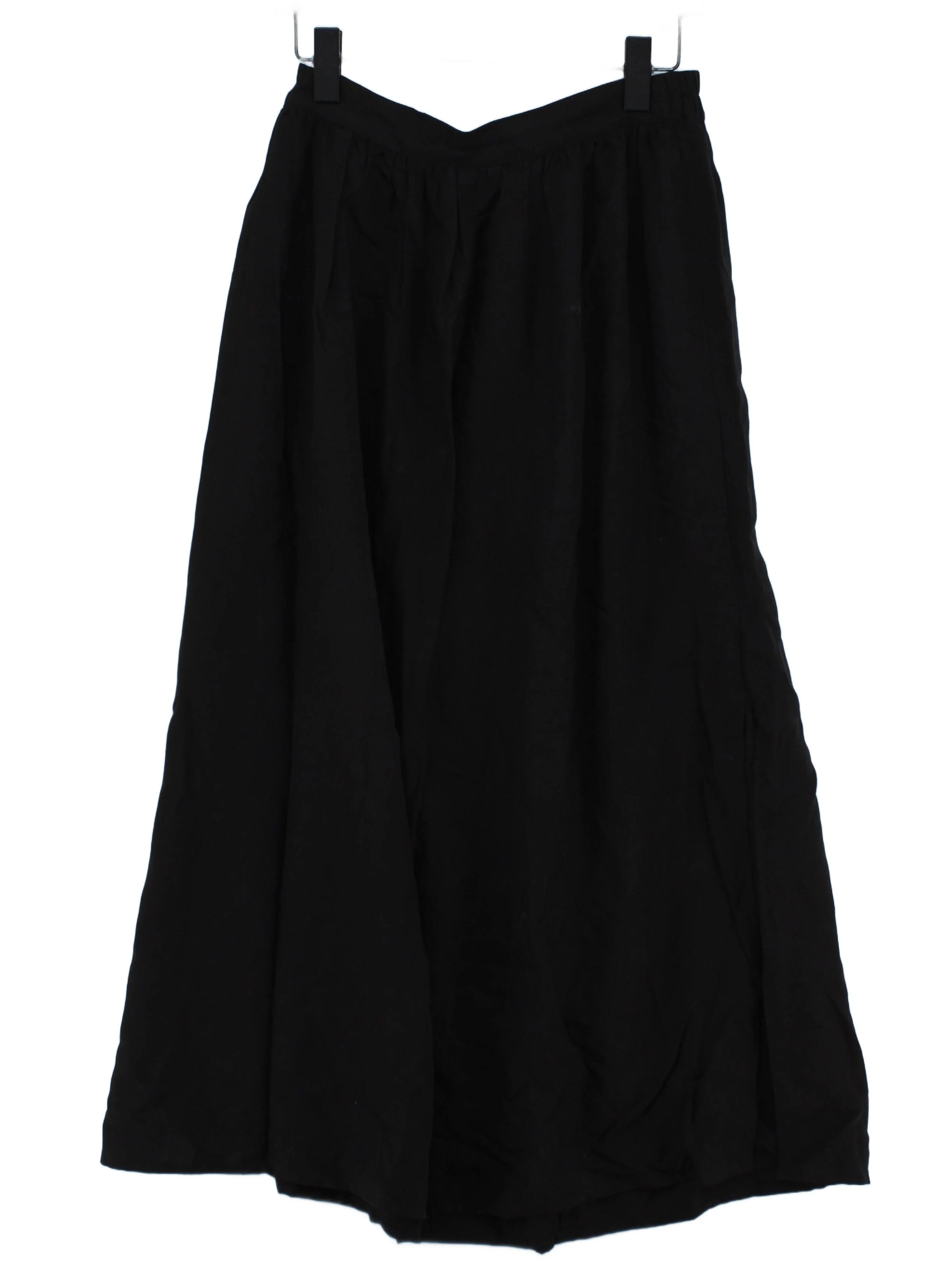 AllSaints Women's Maxi Skirt UK 12 Black Lyocell Modal