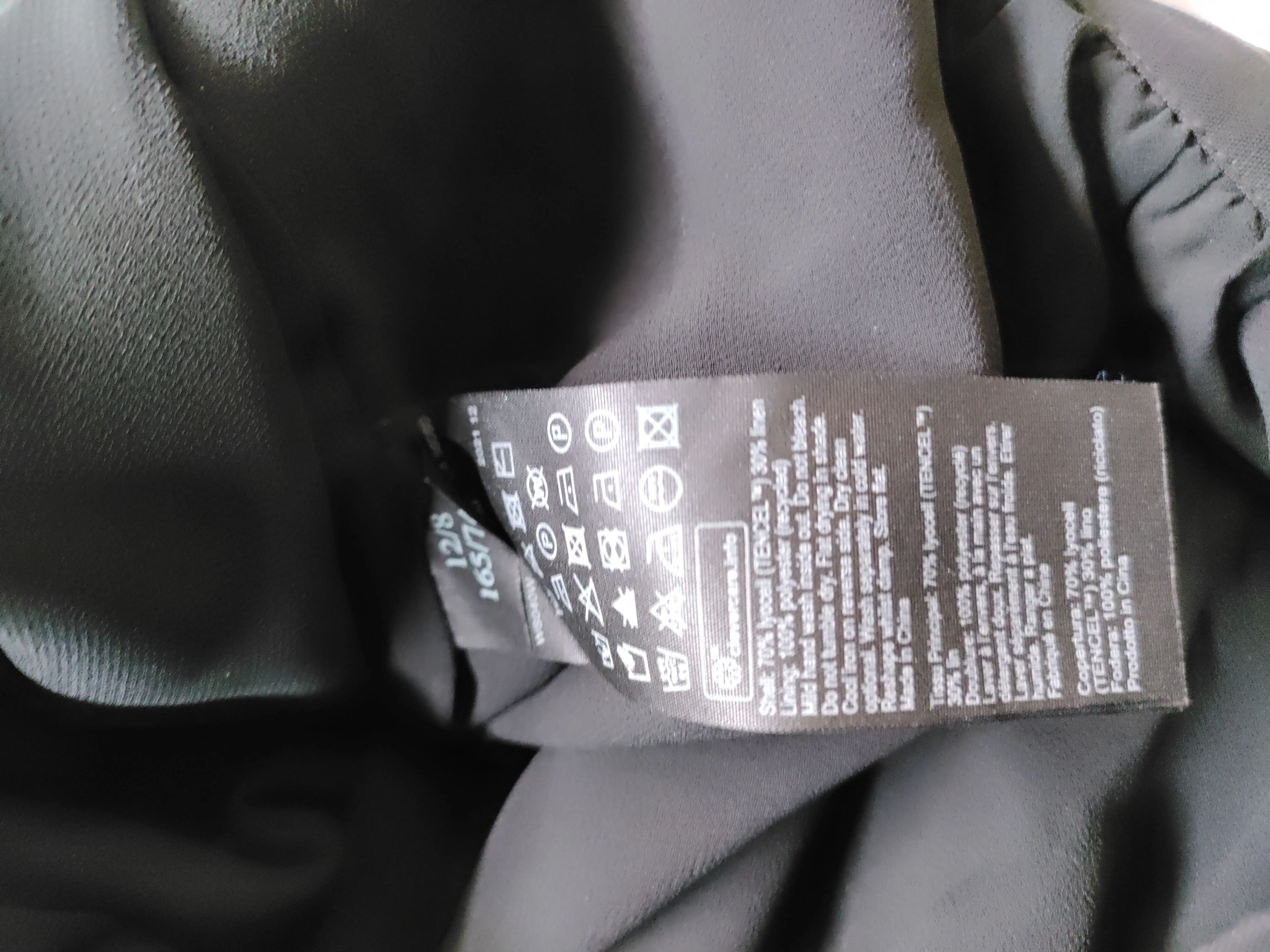 AllSaints Women's Maxi Skirt UK 12 Black Lyocell Modal - Image 7