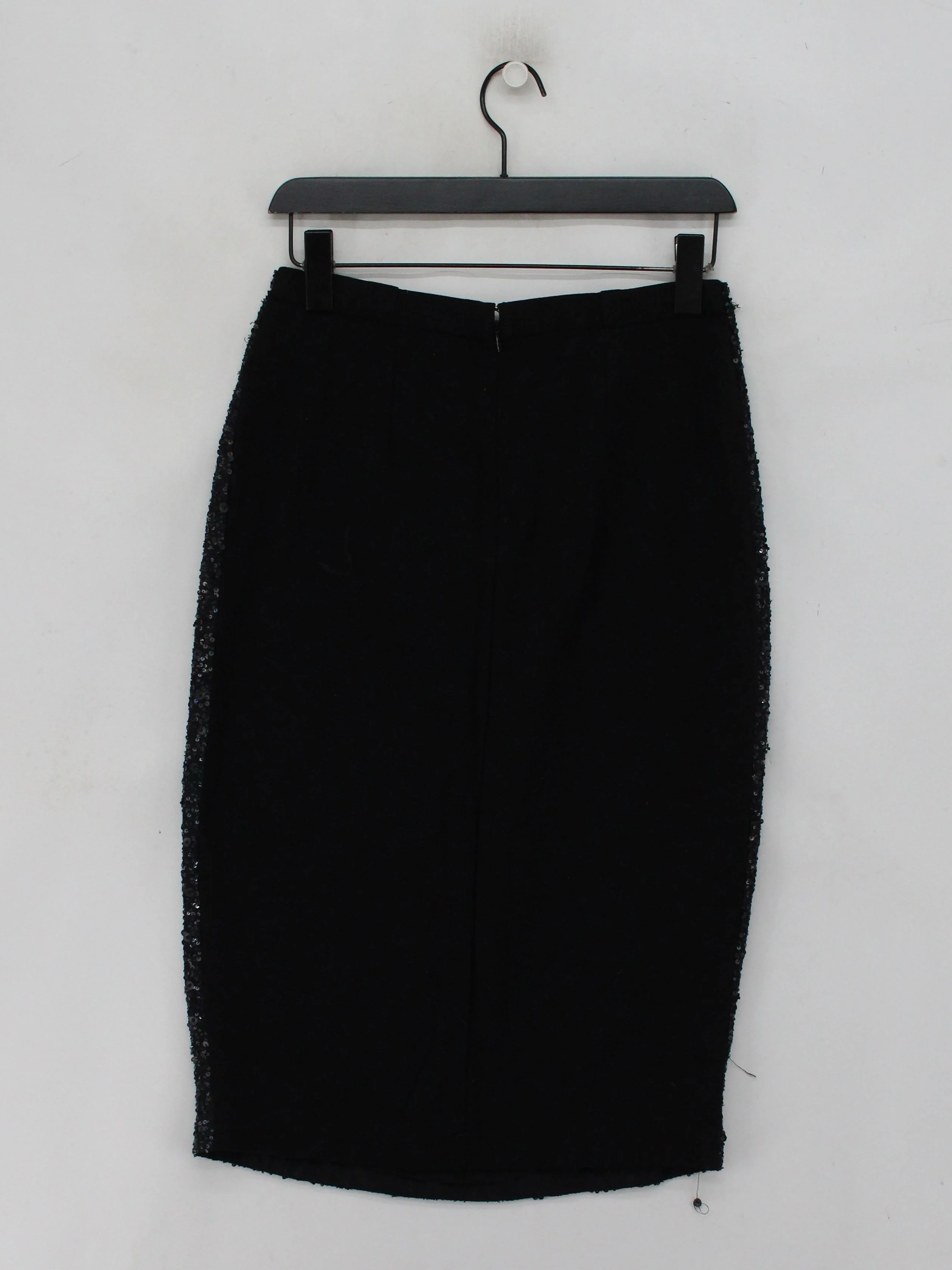 AllSaints Women's Mini Skirt UK 14 Black Viscose - Image 2