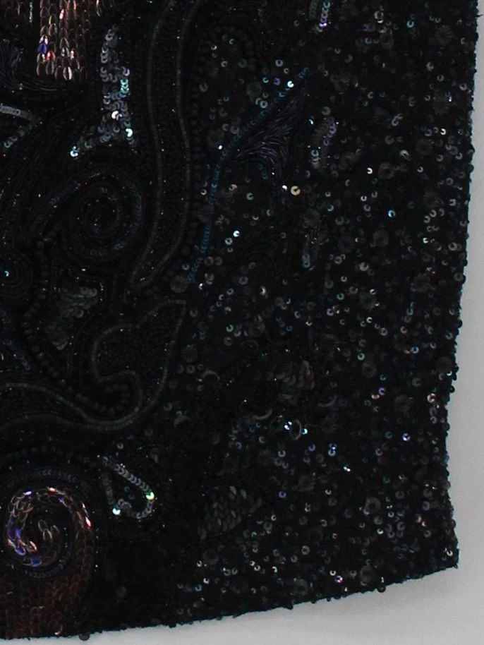 AllSaints Women's Mini Skirt UK 14 Black Viscose - Image 4