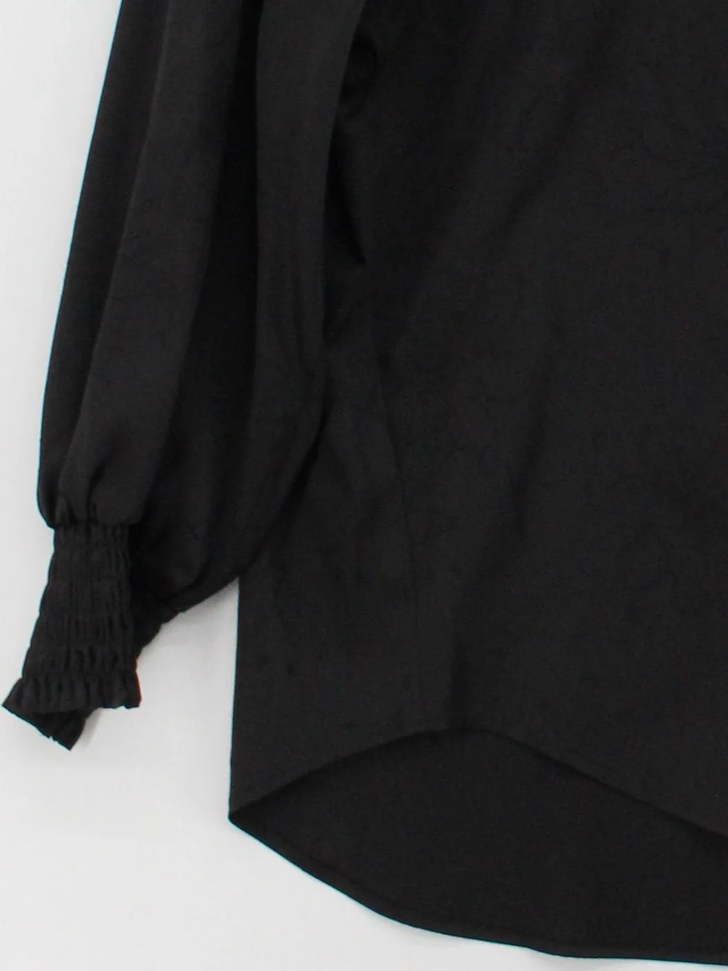 AllSaints Women's Shirt UK 10 Black Polyester with Elastane Basic - Image 4