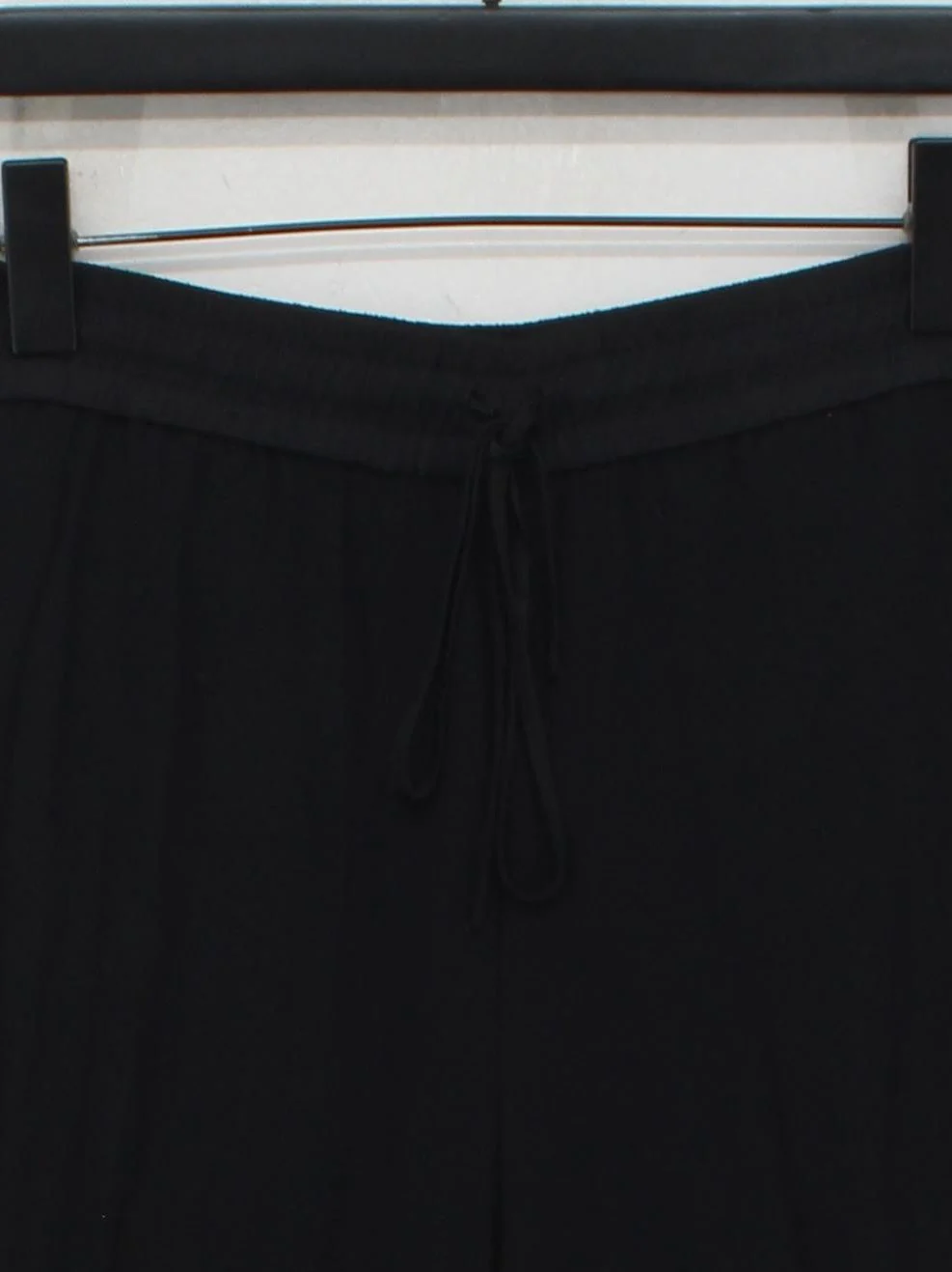 AllSaints Women's Sports Bottoms UK 14 Black 100% Viscose Tapered Sweatpants - Image 3