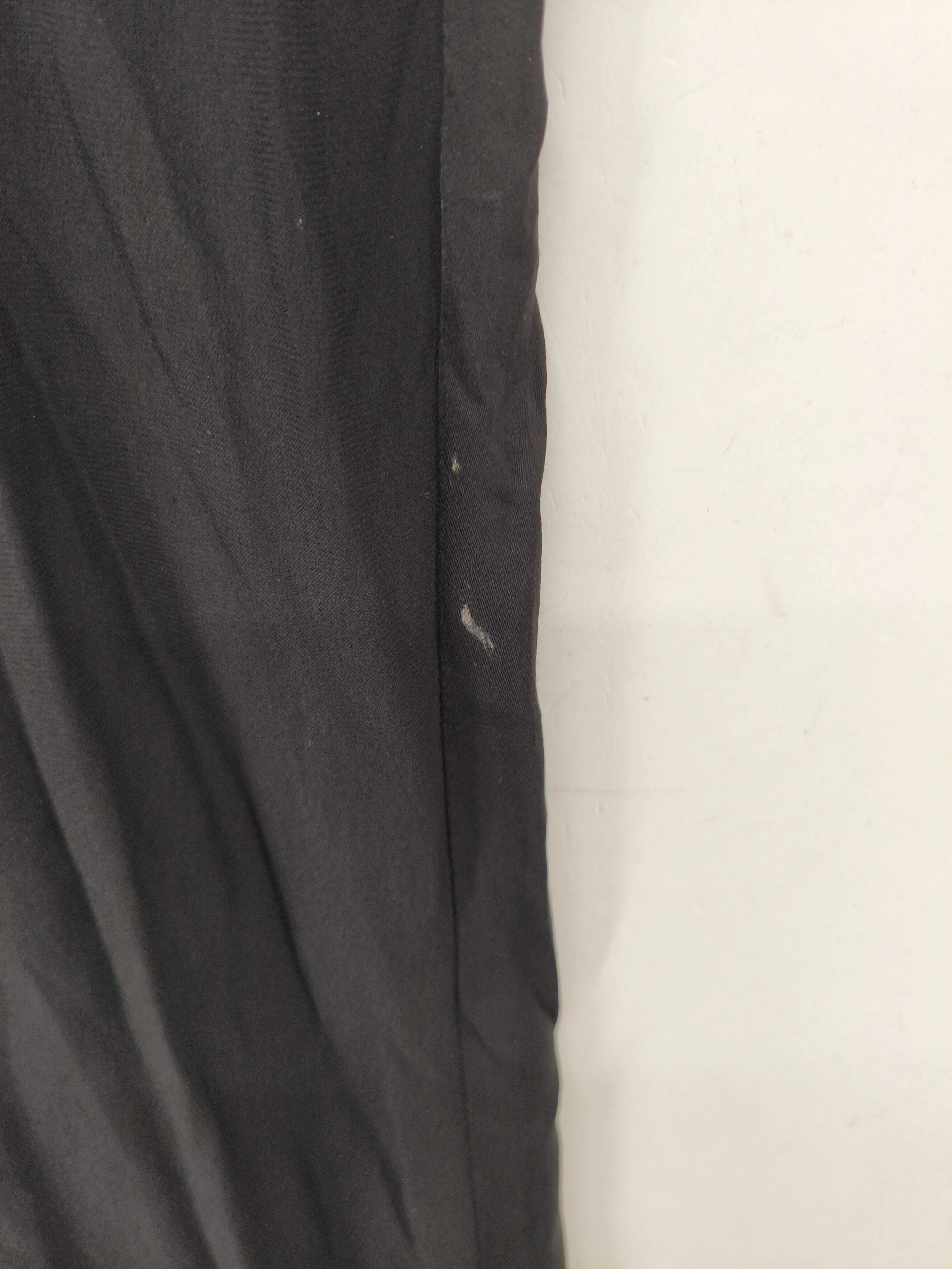 AllSaints Women's Sports Bottoms UK 14 Black 100% Viscose Tapered Sweatpants - Image 6