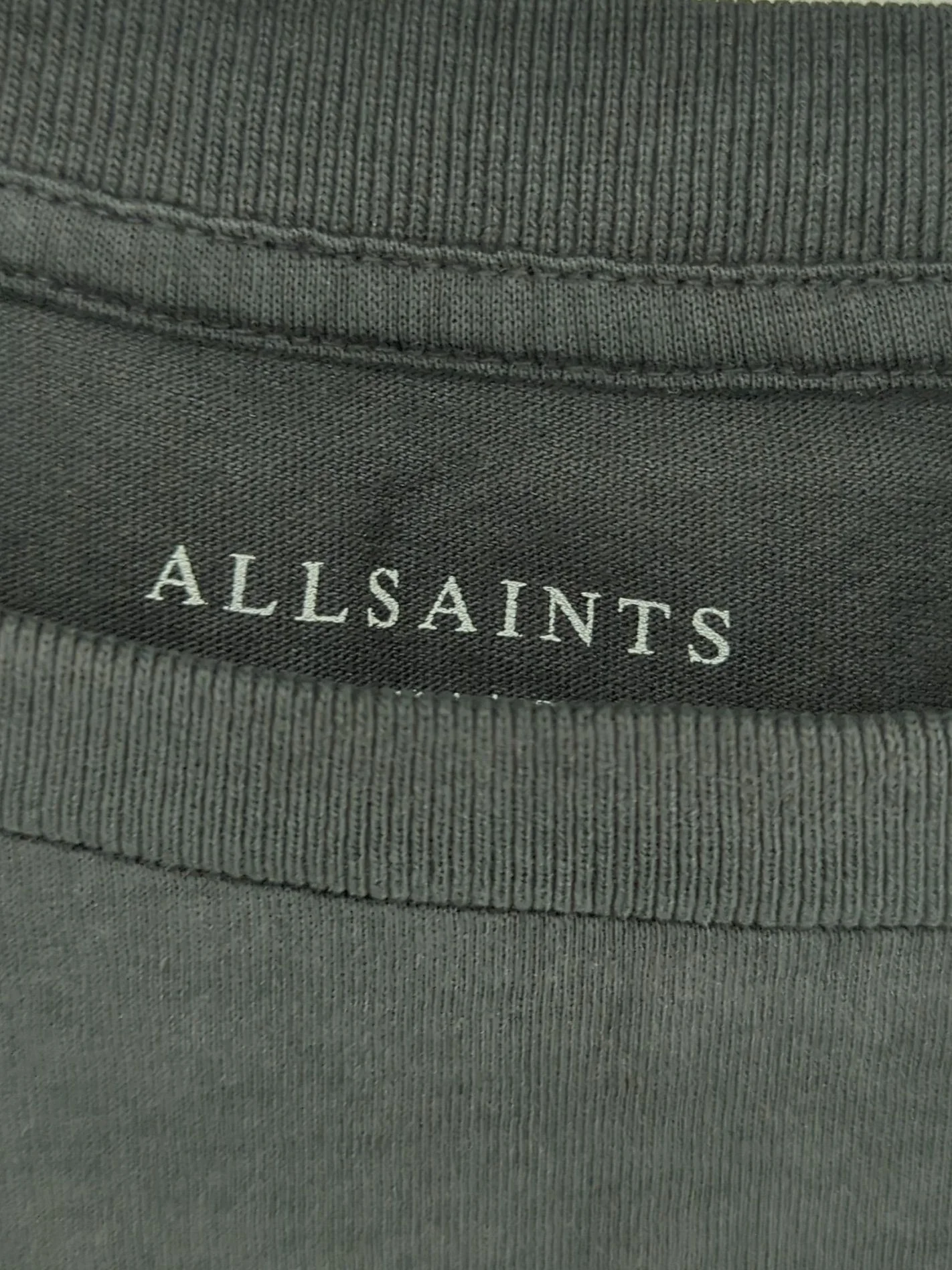 AllSaints Women's T-Shirt L Black 100% Cotton Basic New with tags - Image 5