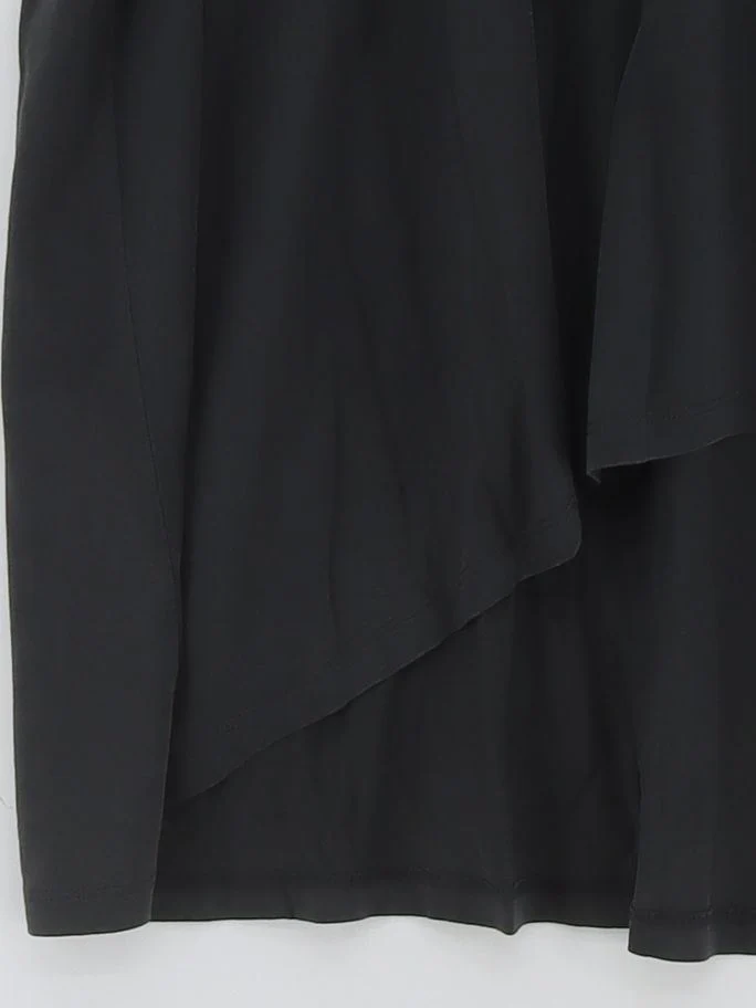 AllSaints Women's T-Shirt L Black 100% Cotton Basic New with tags - Image 4