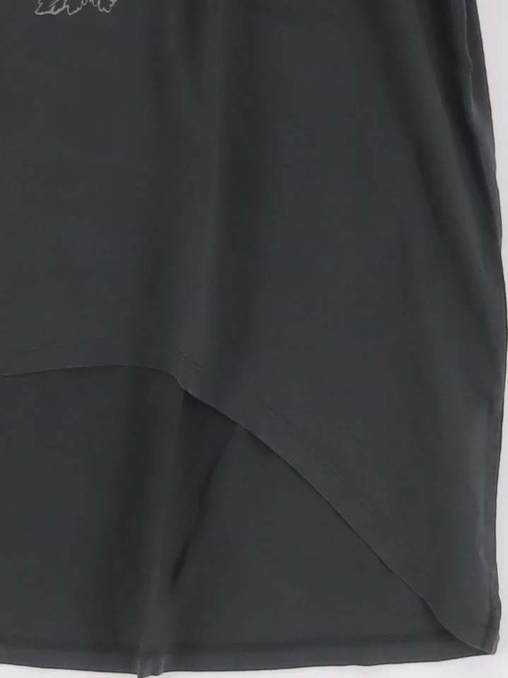 AllSaints Women's T-Shirt M Black 100% Cotton Basic New with tags - Image 4