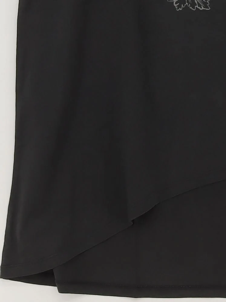 AllSaints Women's T-Shirt S Black 100% Cotton Basic New with tags - Image 4