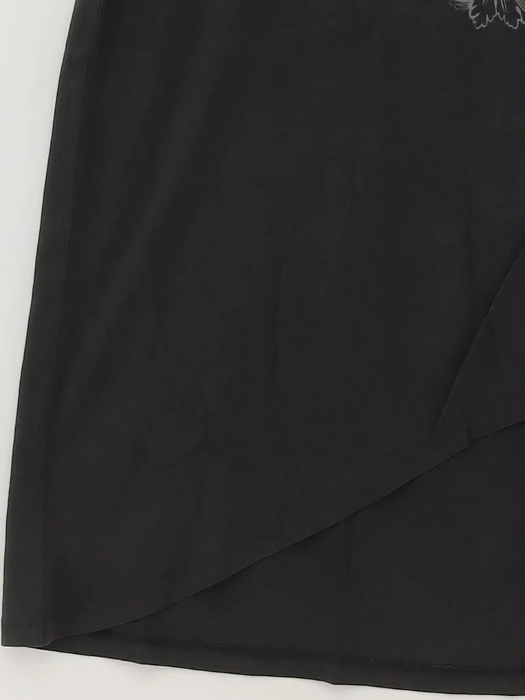 AllSaints Women's T-Shirt S Black 100% Cotton Basic New with tags - Image 4