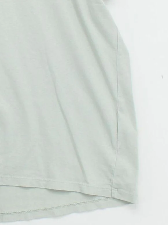 AllSaints Women's T-Shirt UK 14 Green 100% Cotton Short Sleeve Round Neck Basic - Image 4