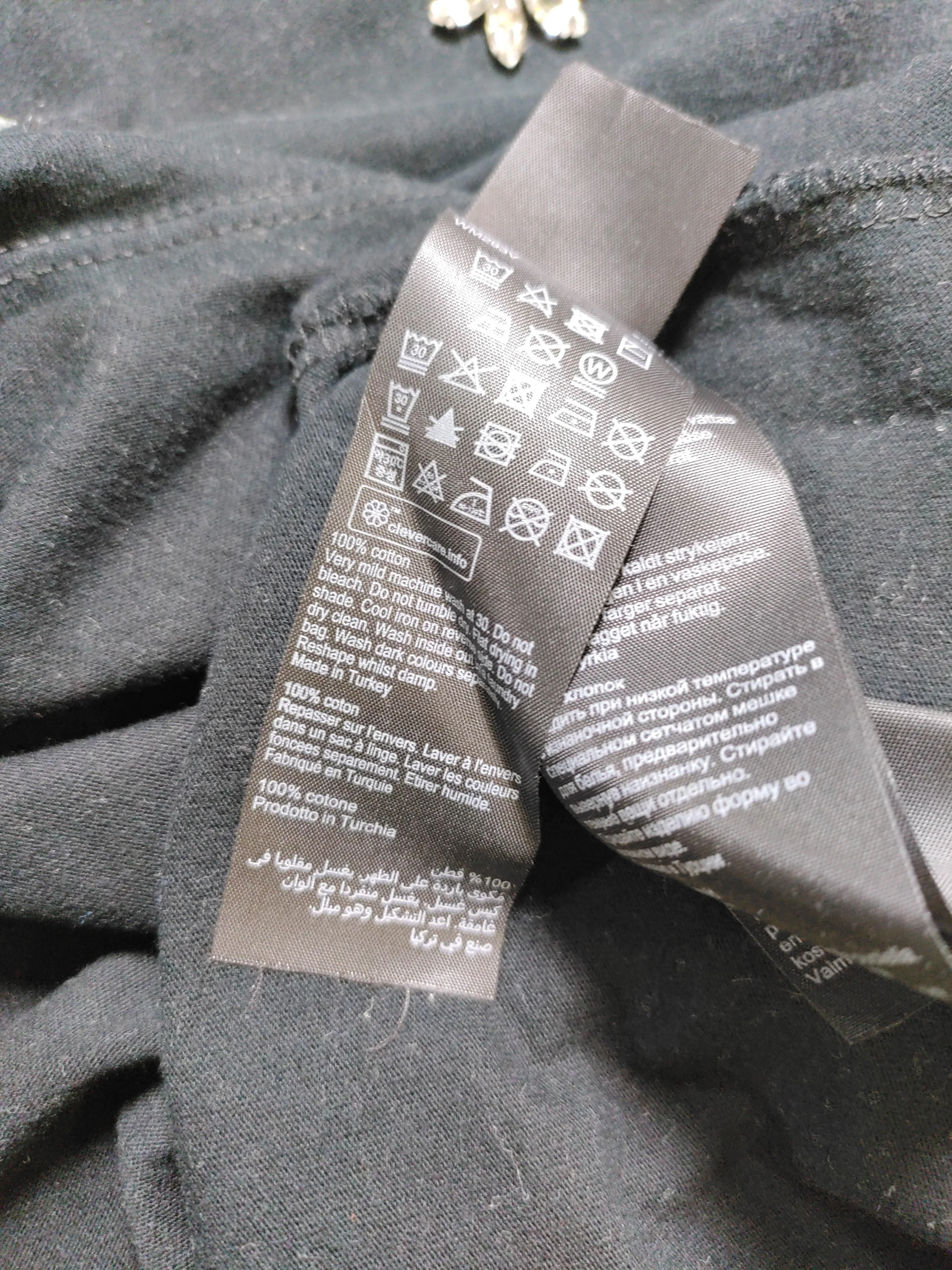AllSaints Women's T-Shirt XS Black 100% Cotton Basic - Image 6