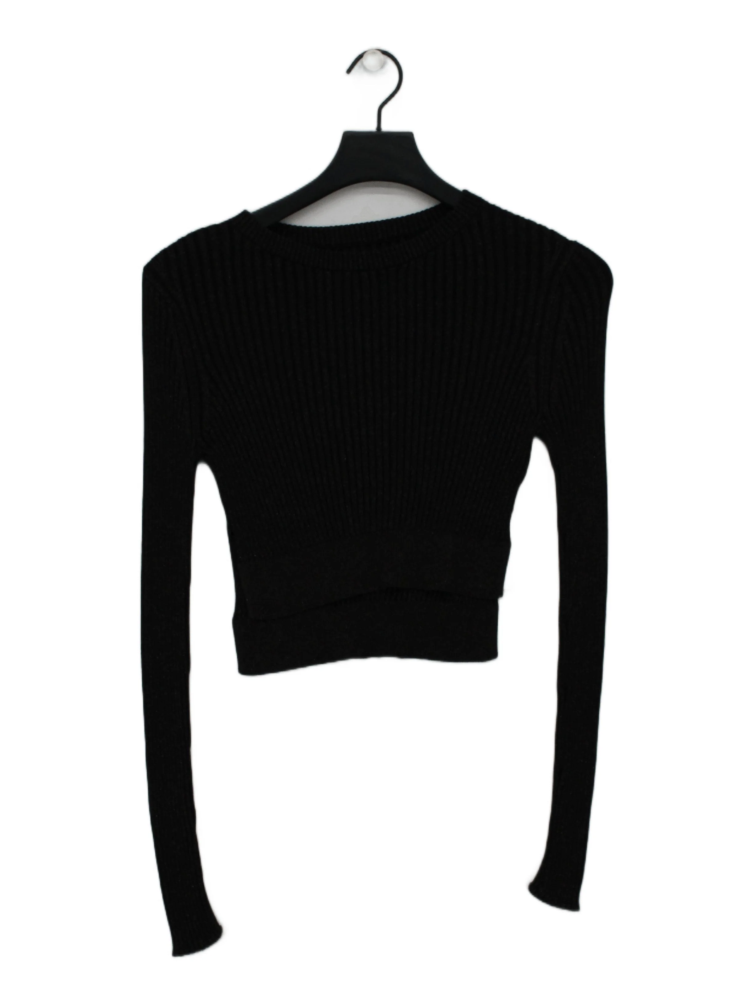 AllSaints Women's Top M Black Viscose with Polyester, Other Basic