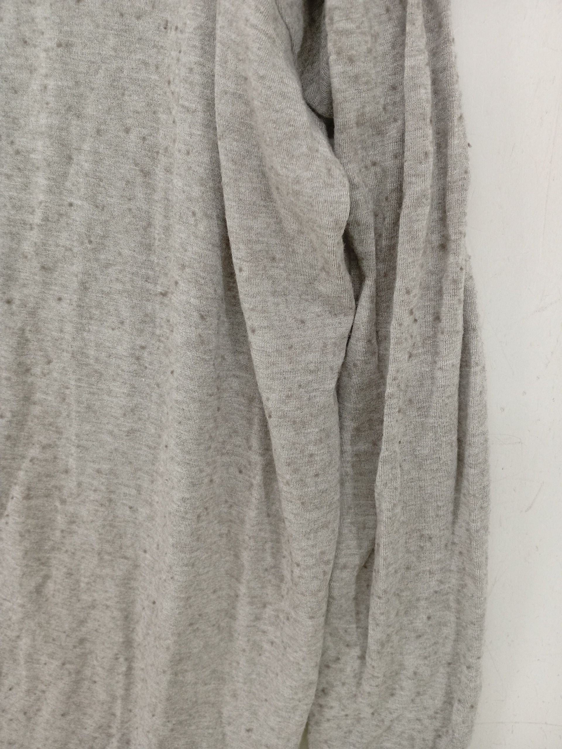 AllSaints Women's Top S Grey Viscose with Polyamide, Elastane Basic - Image 5