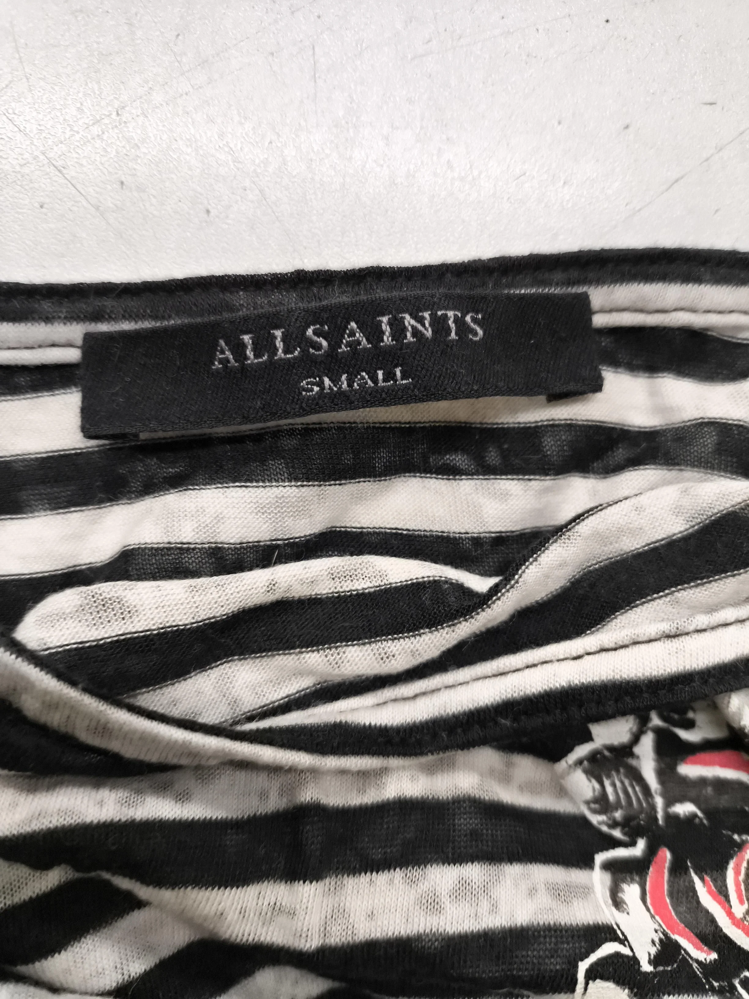 AllSaints Women's Top S Multi Cotton with Polyester Basic - Image 5