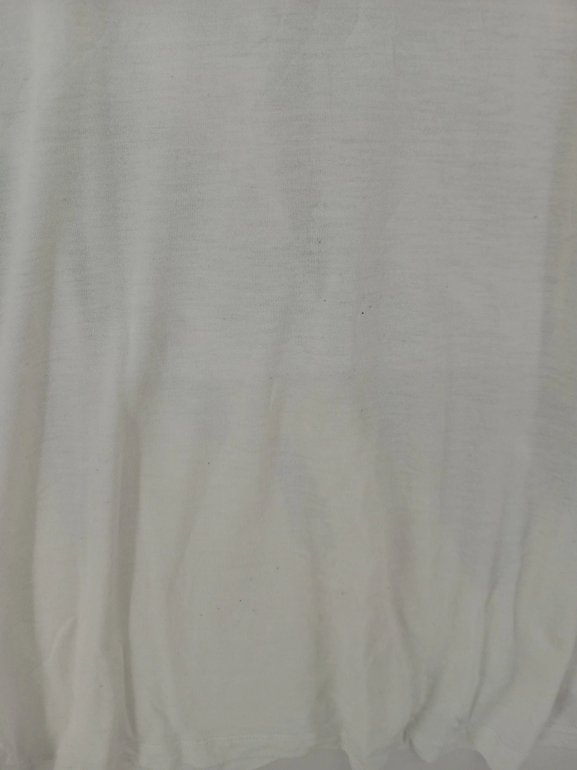 AllSaints Women's Top S White Graphic 100% Viscose Short Sleeve V-Neck Basic - Image 5