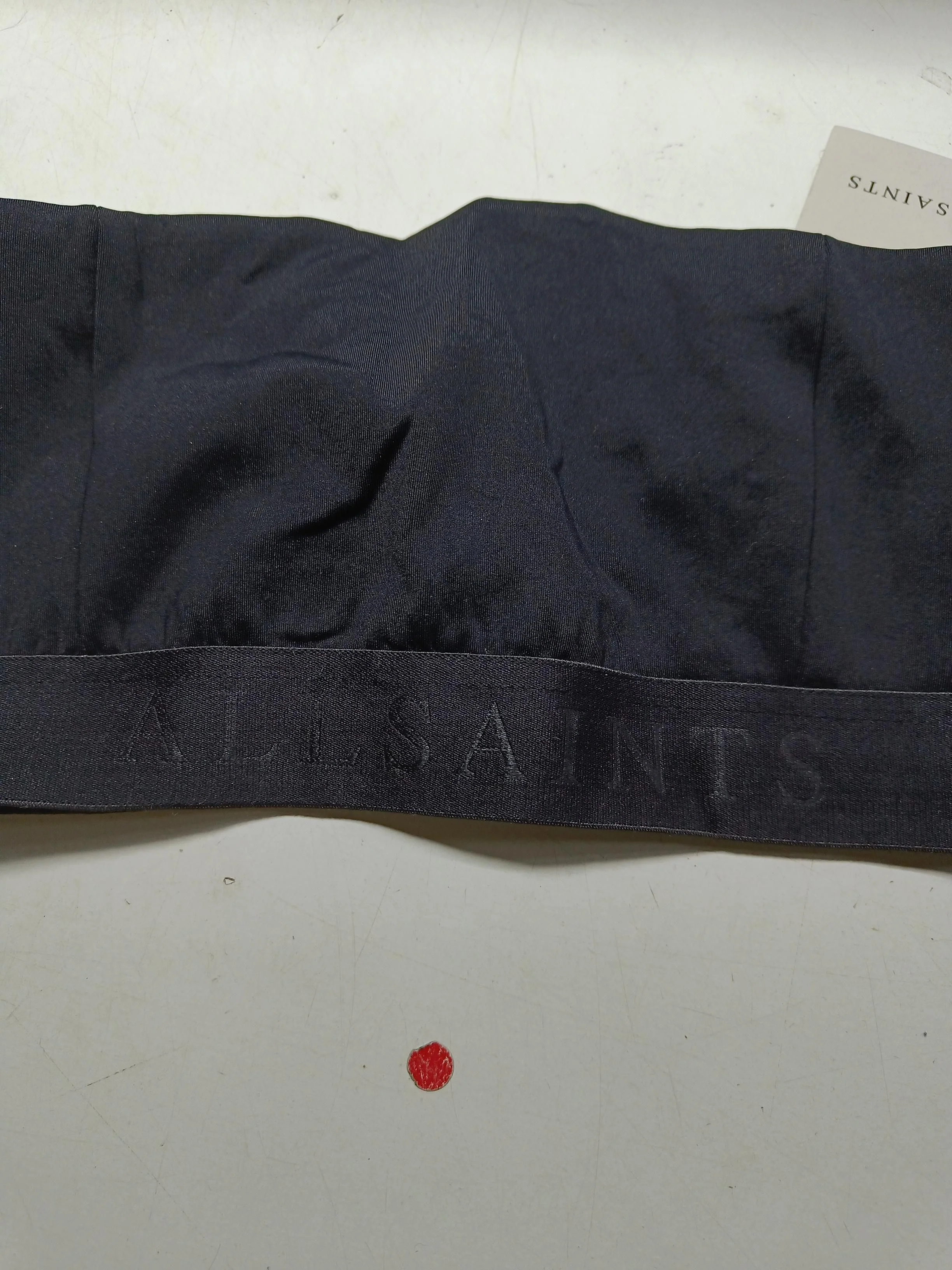 AllSaints Women's Top UK 10 Black Polyamide New with tags - Image 5