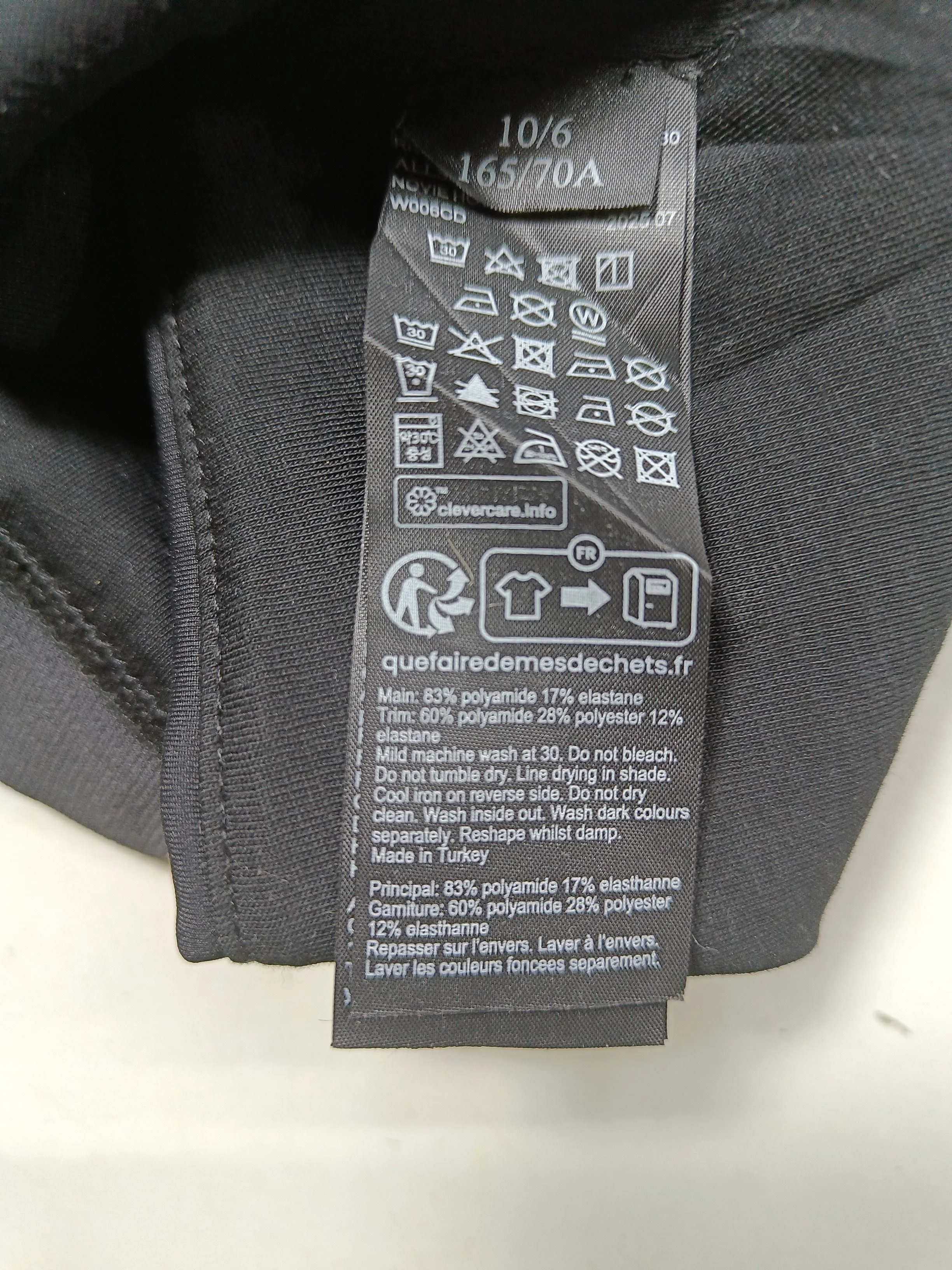 AllSaints Women's Top UK 10 Black Polyamide New with tags - Image 6