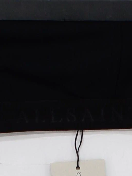 AllSaints Women's Top UK 6 Black Polyamide with Elastane Cropped New with tags - Image 3