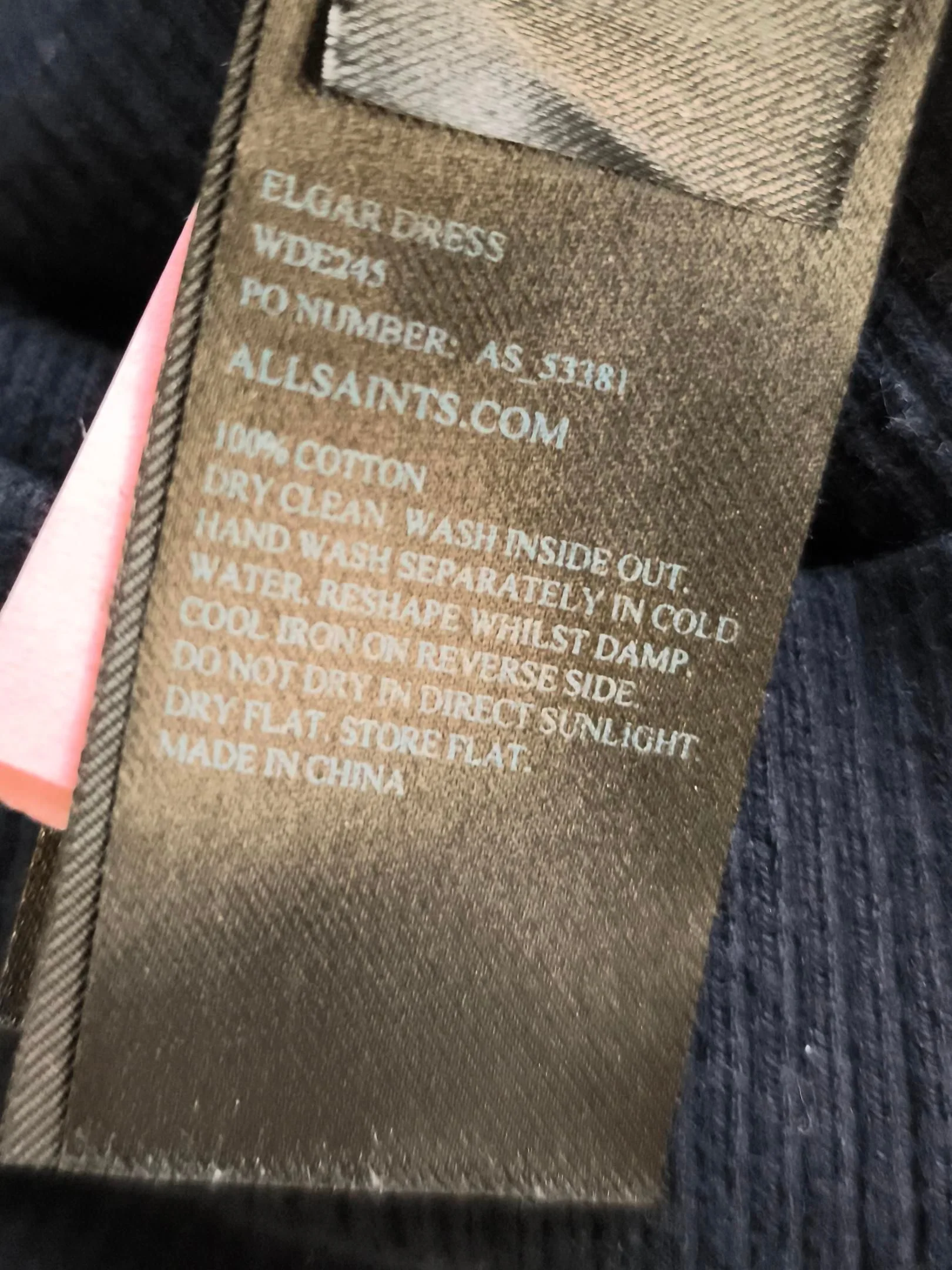 AllSaints Women's Top XS Black 100% Cotton Short Sleeve Round Neck Tunic - Image 7