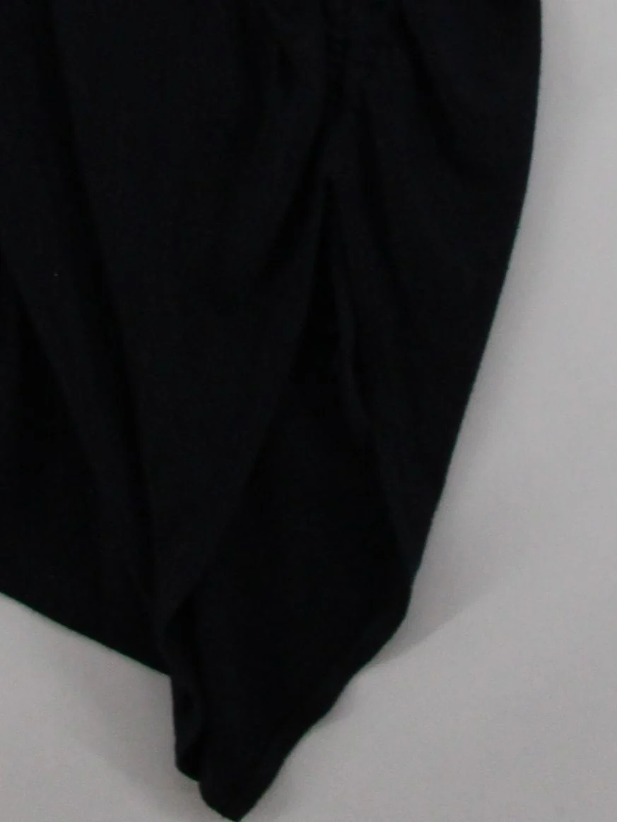 AllSaints Wrap Midi Dress L in Black - Image 4