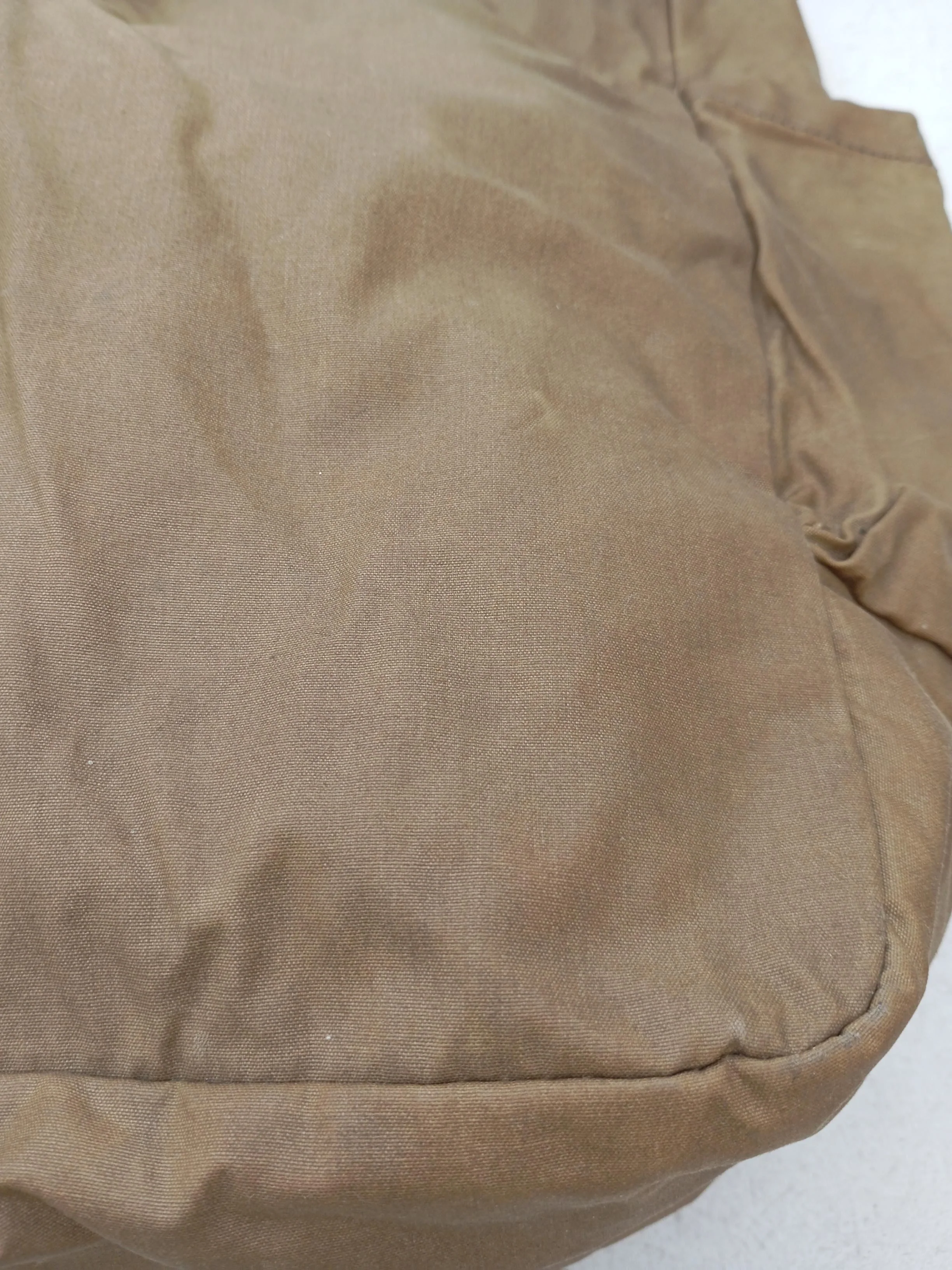 Ally Capellino Men's Bag Brown 100% Cotton Backpack - Image 3