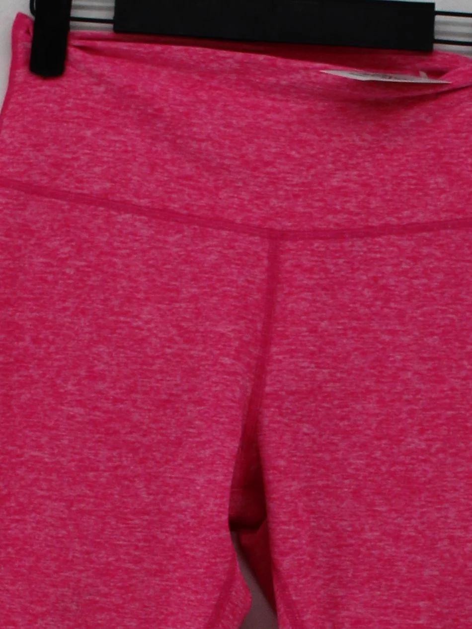 Alo Women's Leggings M Pink Polyester with Spandex Full length - Image 3