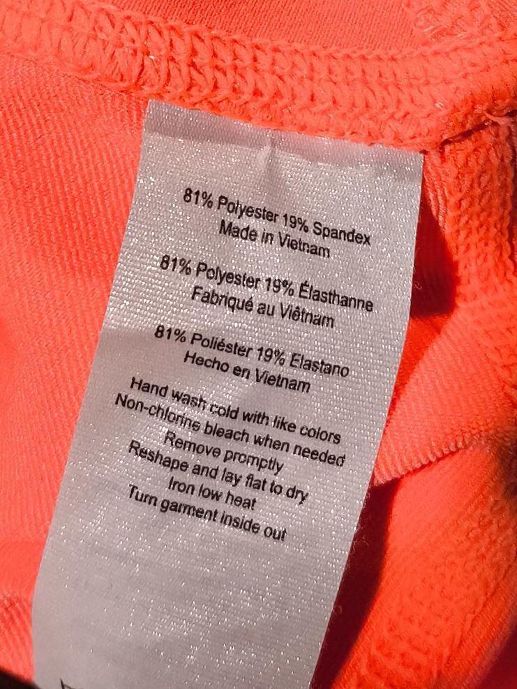 Alo Yoga Women's Leggings XS Orange Polyester with Spandex Full length - Image 6