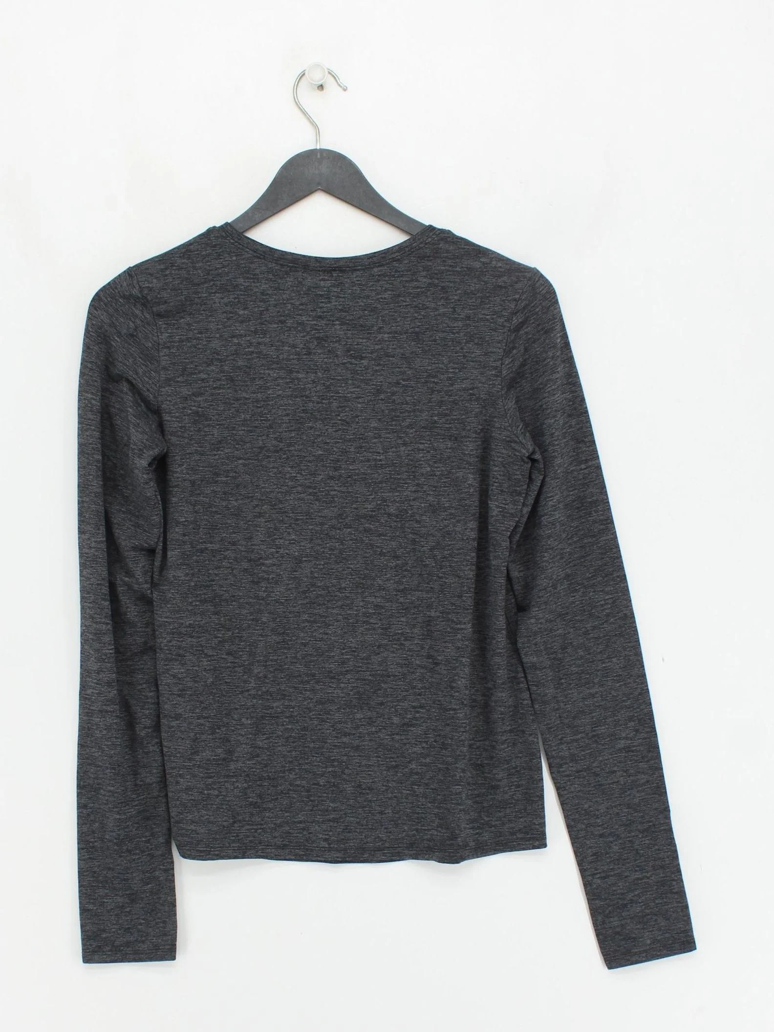 Alo Yoga Women's T-Shirt M Grey 100% Polyester Basic - Image 2
