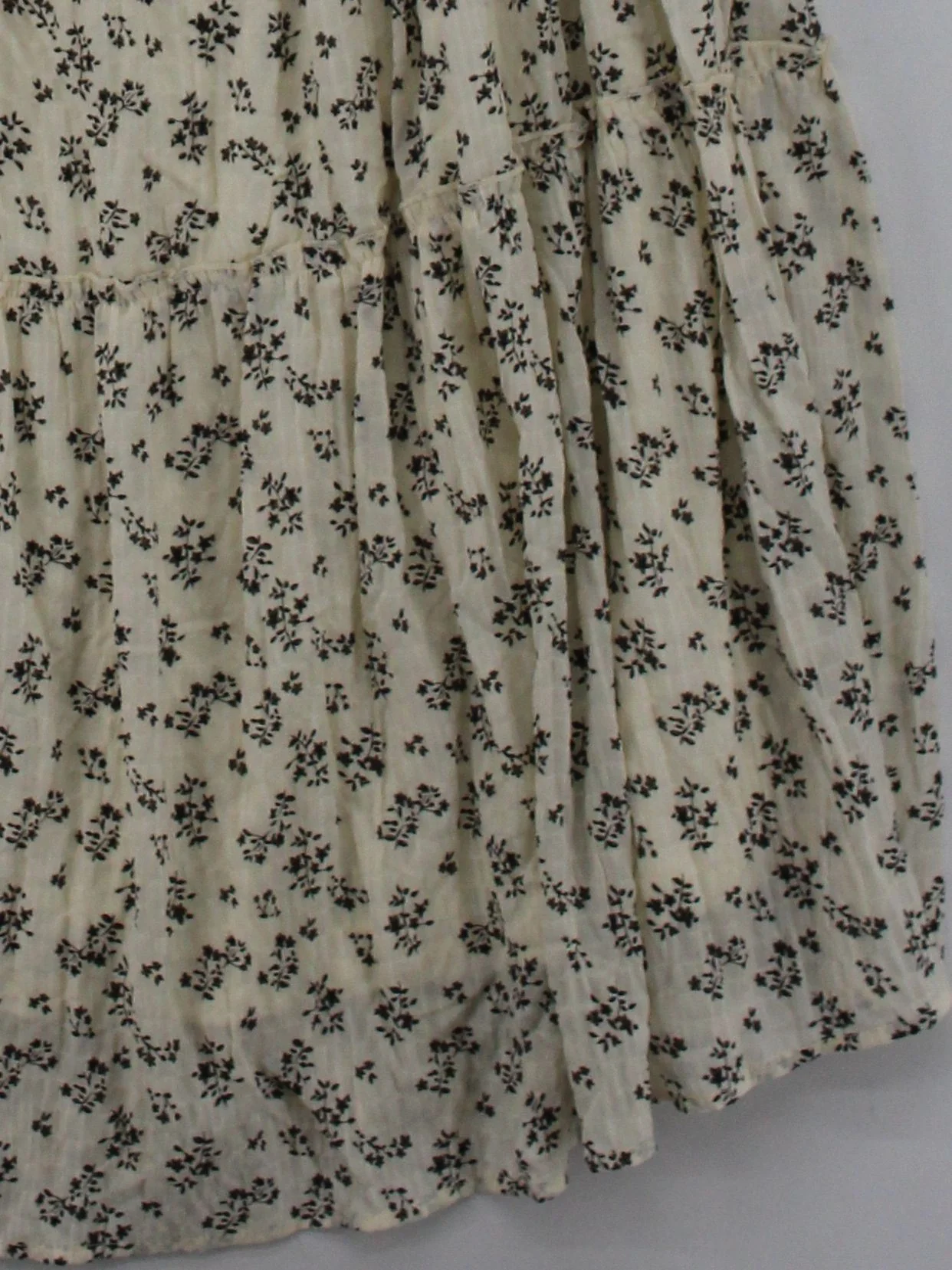 Altar''d State Women's Maxi Skirt UK 10 Cream Floral 100% Other Long Maxi - Image 4