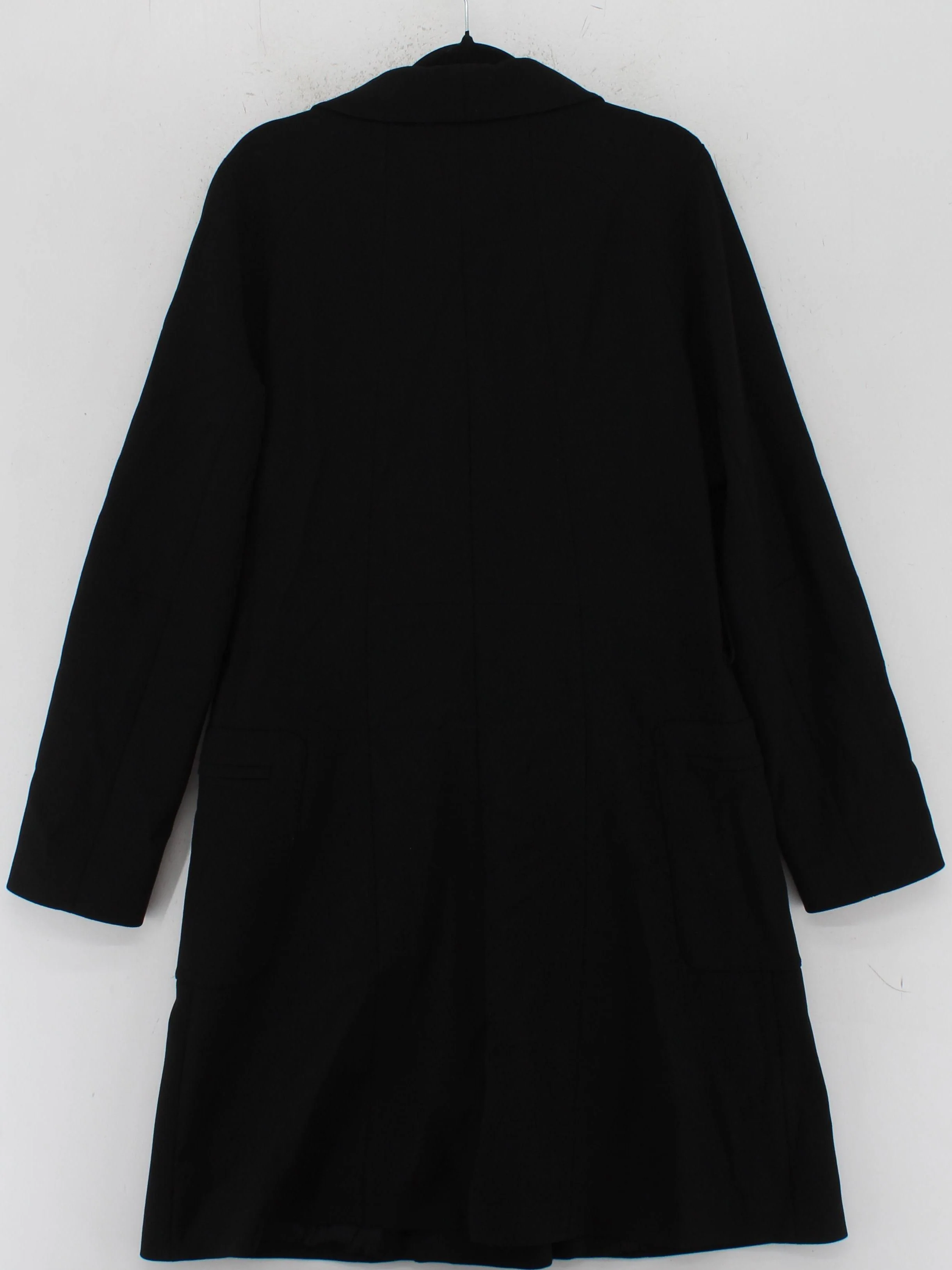 Amanda Wakeley Women's Coat UK 12 Black Polyester - Image 3