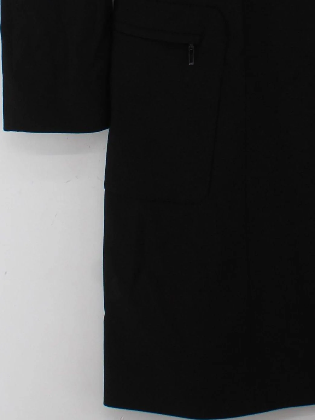 Amanda Wakeley Women's Coat UK 12 Black Polyester - Image 5