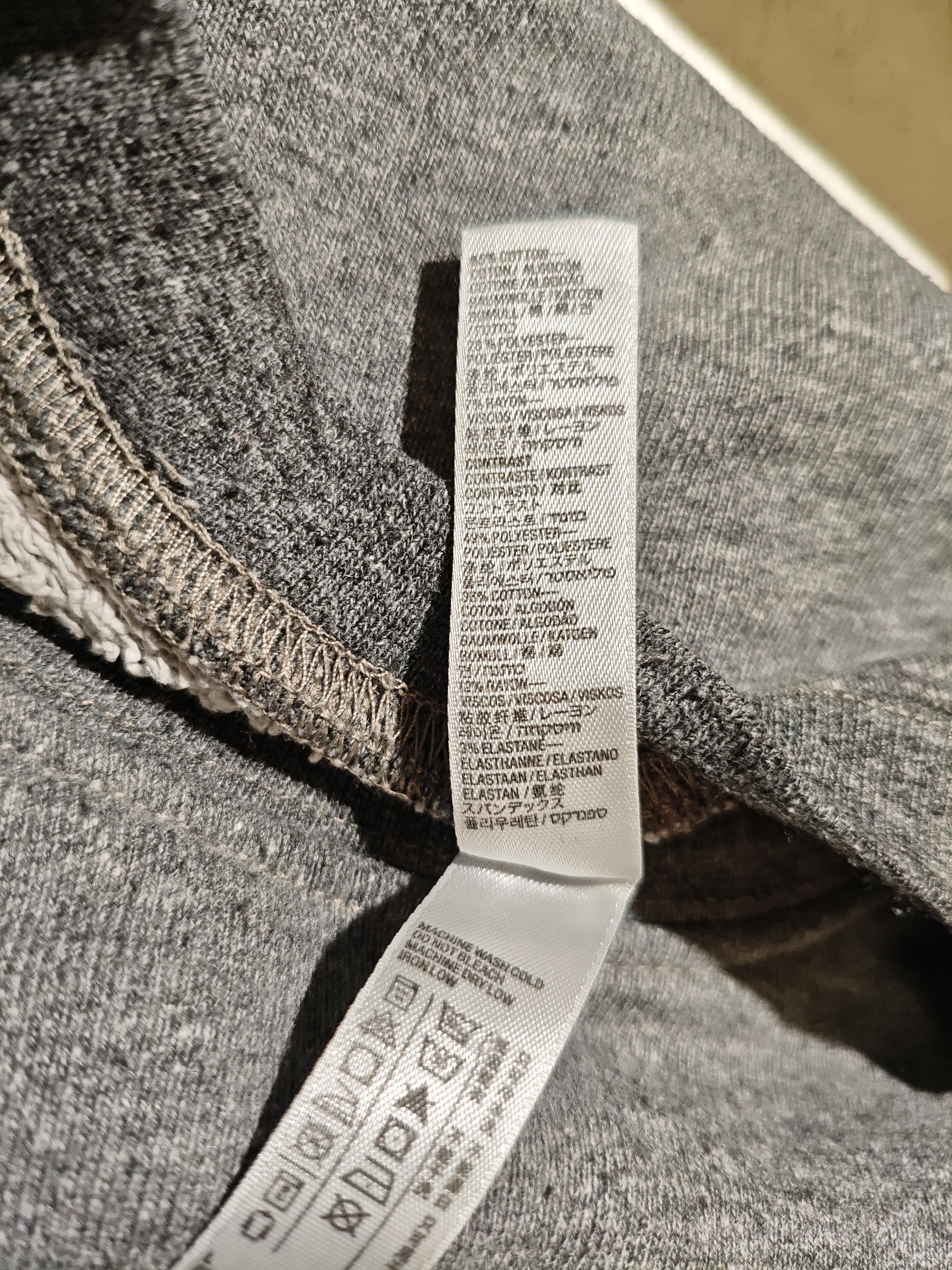 American Apparel Men's Hoodie L Grey Cotton with Polyester, Elastane Pullover - Image 6