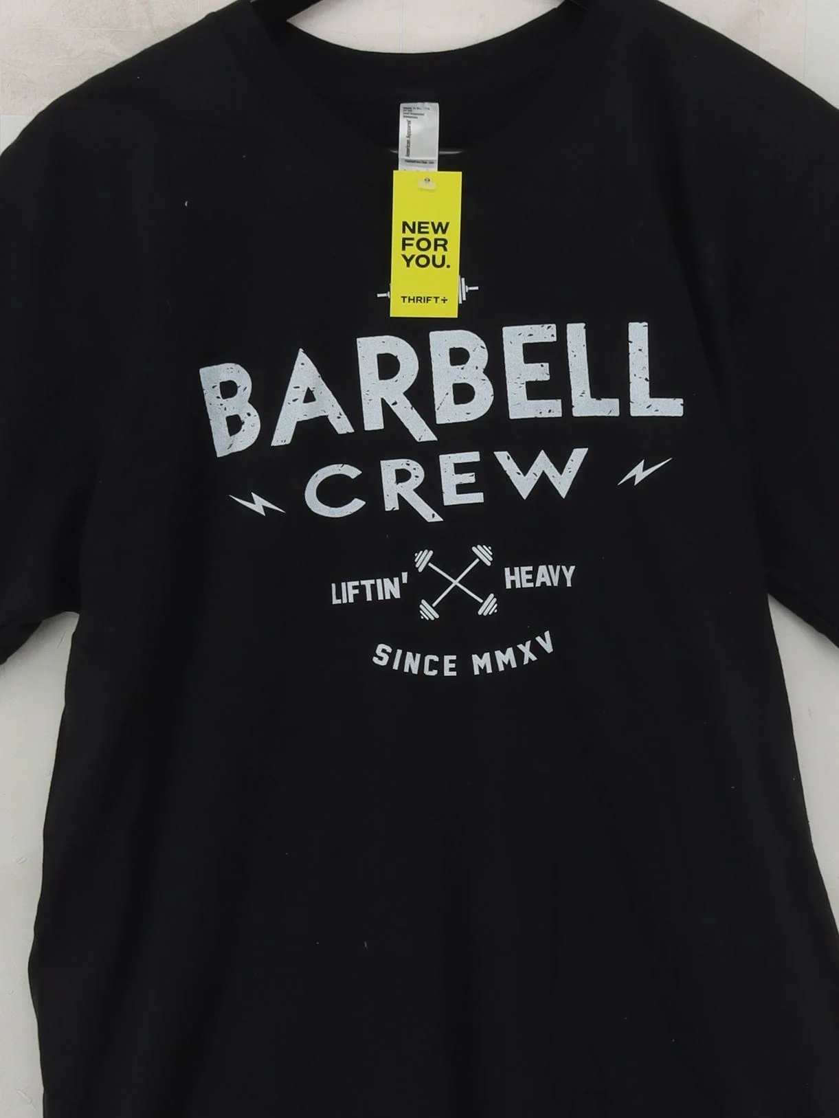 American Apparel Men's T-Shirt L Black Graphic 100% Cotton Basic - Image 3