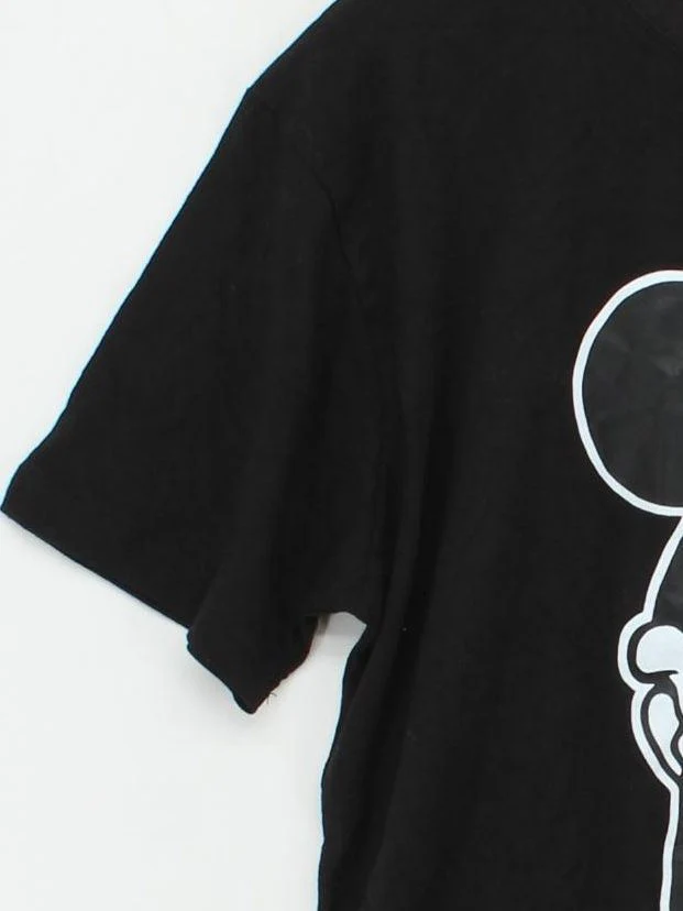 American Apparel Men's T-Shirt L Black Graphic 100% Other Basic - Image 4