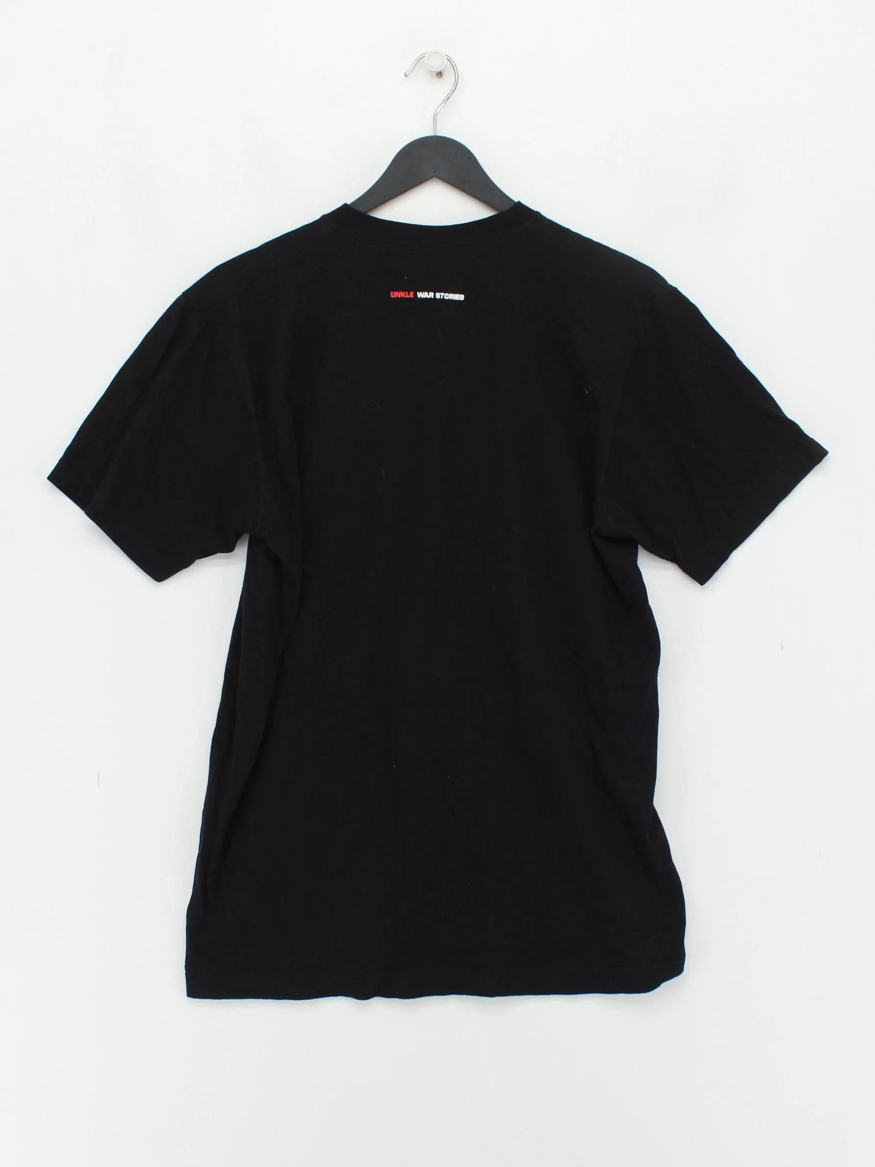 American Apparel Men's T-Shirt M Black Graphic 100% Cotton Basic - Image 2